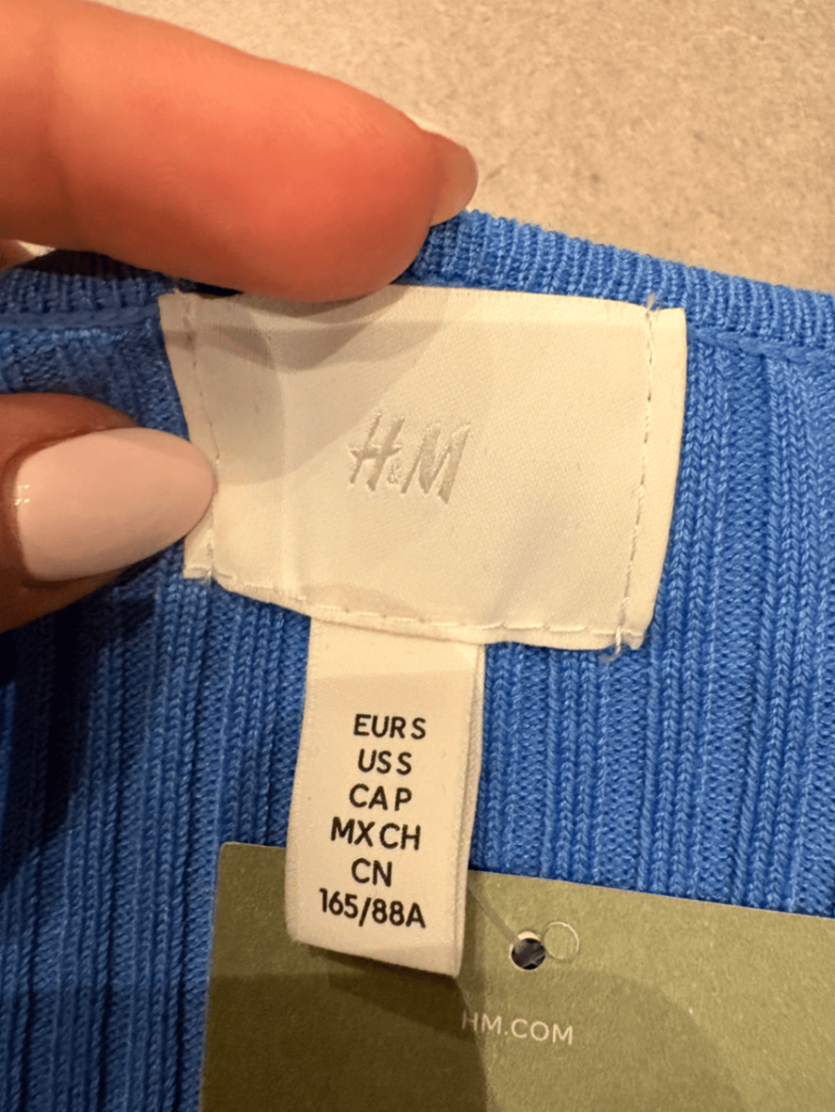 H&M Ribbed Long Sleeve Top - photo 2