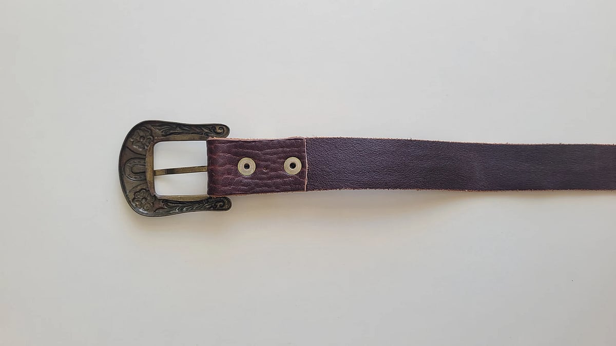 Brown Genuine Leather Belt, photo 5