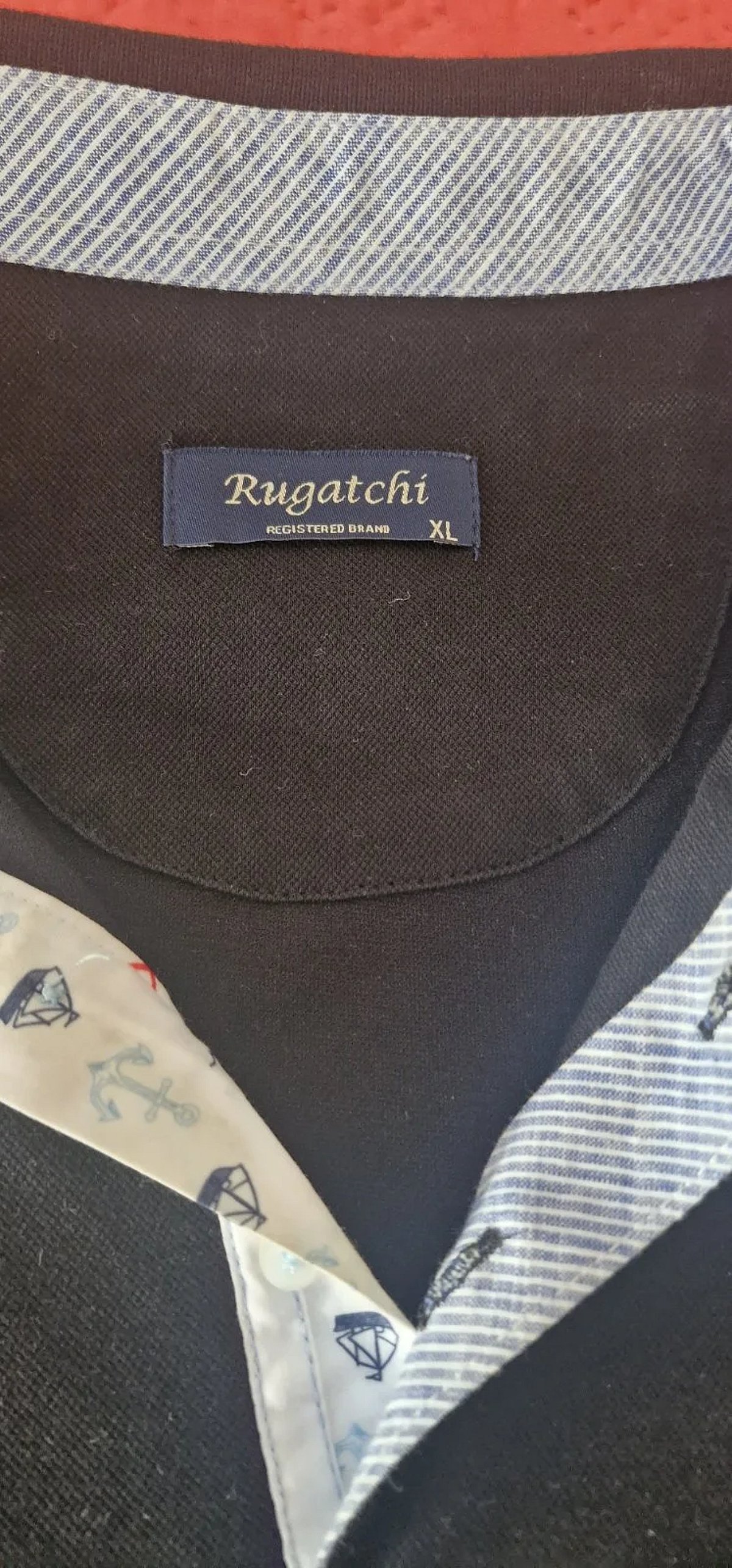 Rugatchi men's short-sleeve polo shirt in size XL., photo 3