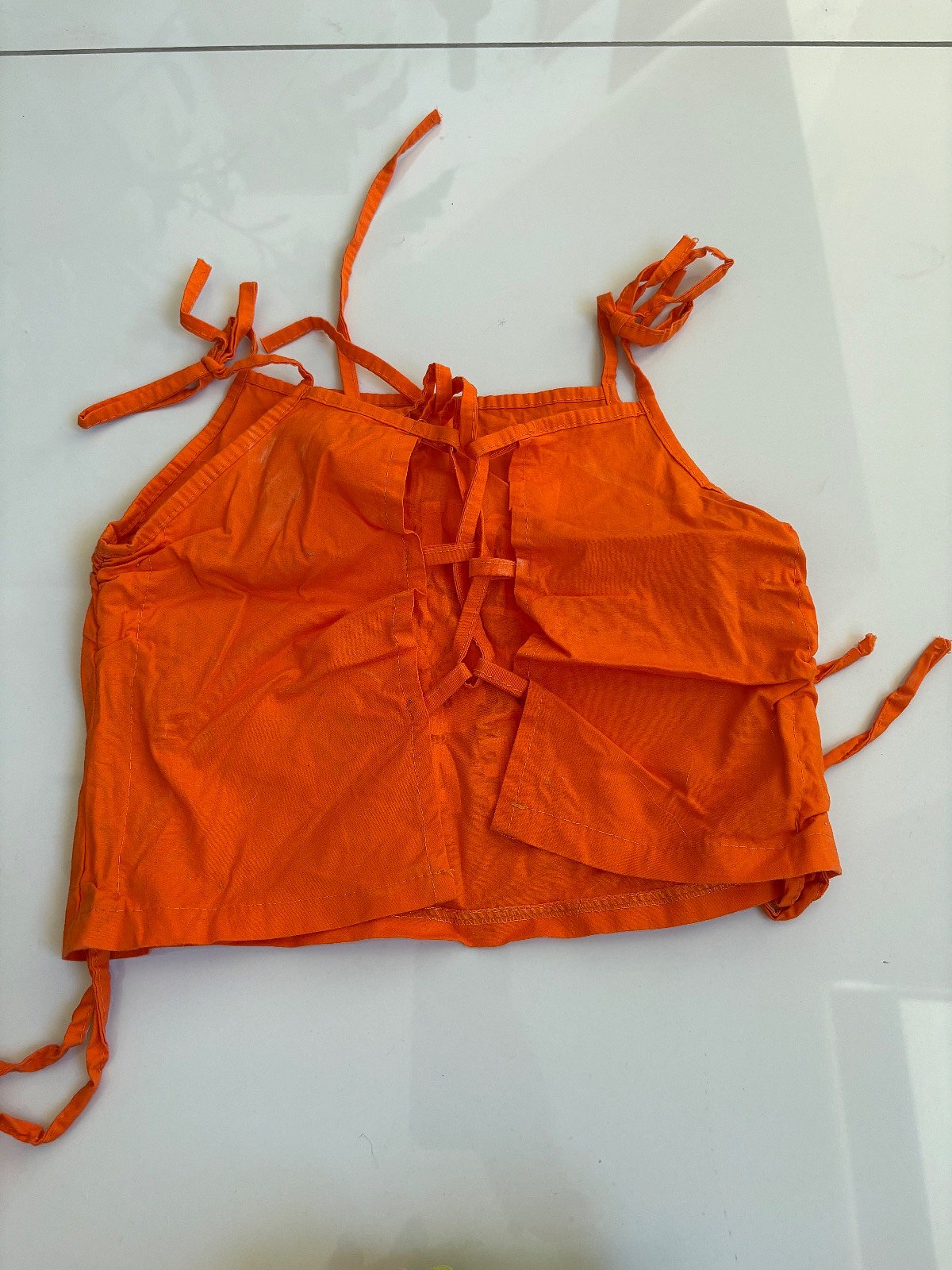 Orange Hawaii Beach Crop Top, photo 2