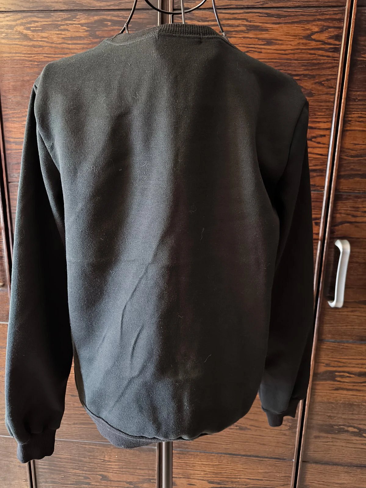 Graphic bear print black sweatshirt, photo 3
