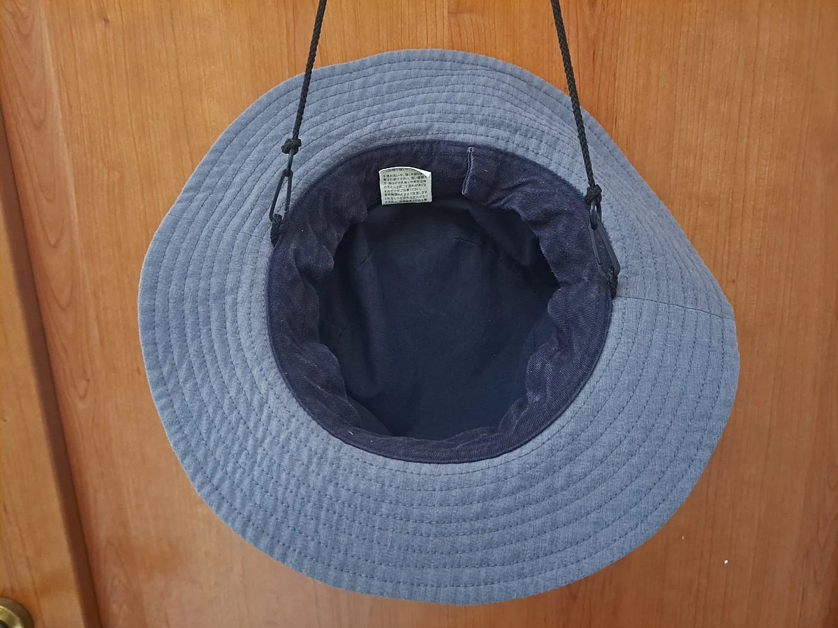Khat Patterned Navy Bucket Hat, photo 4