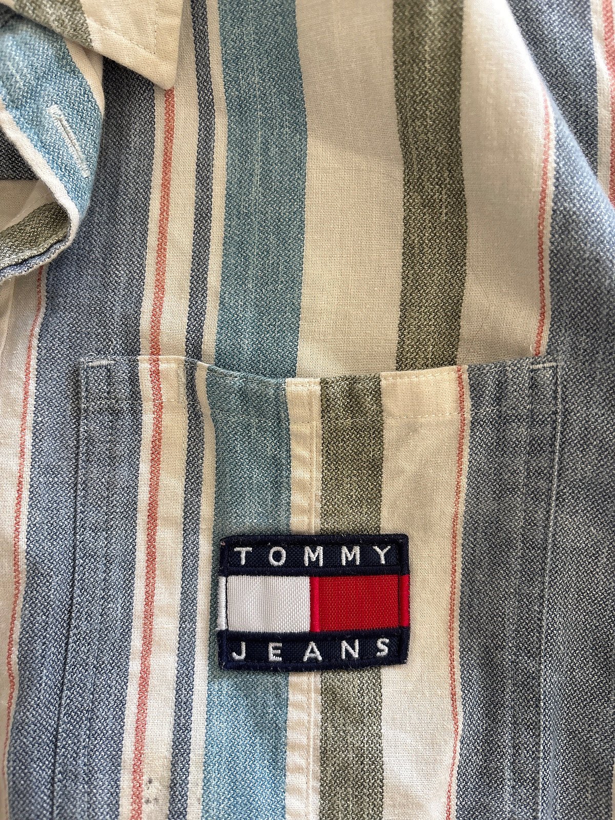 camicia a righe Tommy Jeans, foto 2