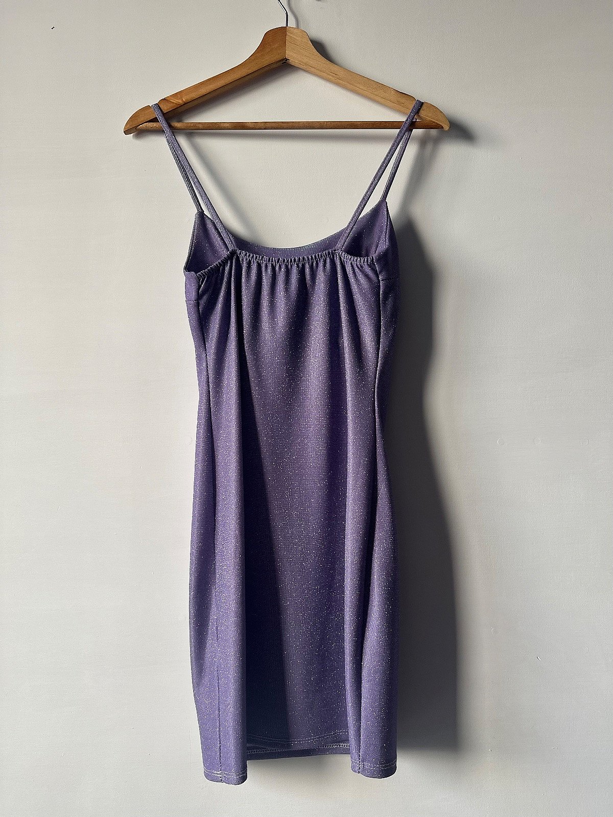 Sparkly purple mini dress, photo 2