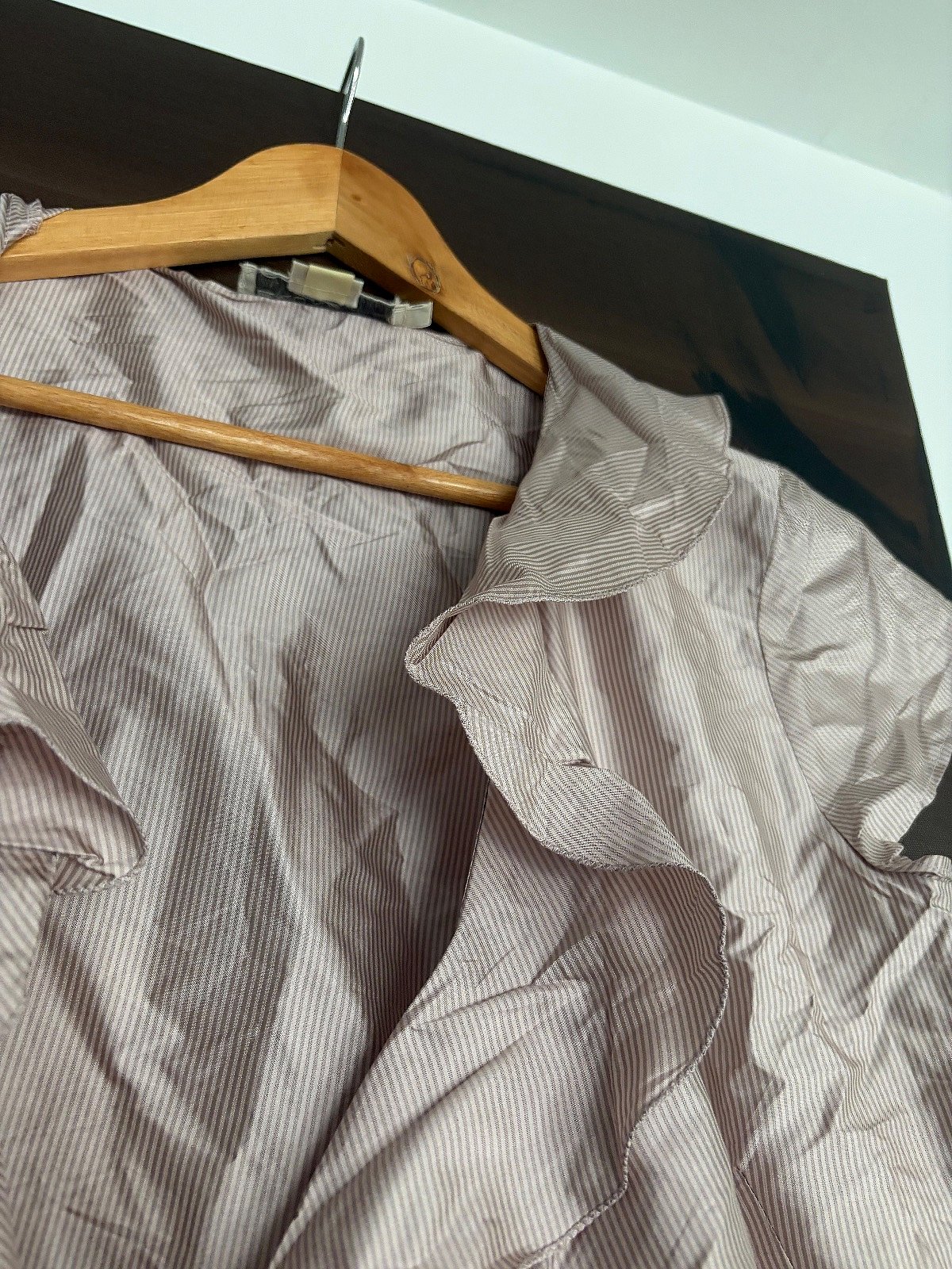 Blunauta Silk Ruffle Tie Top, photo 3