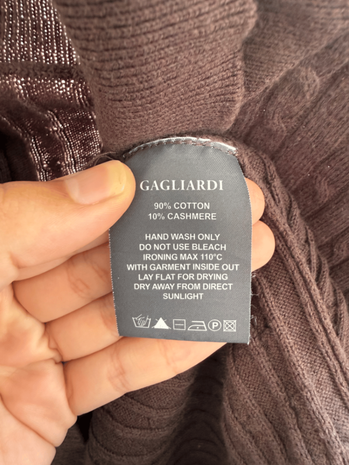 Gagliardi Cable Knit Pullover Sweater, photo 5