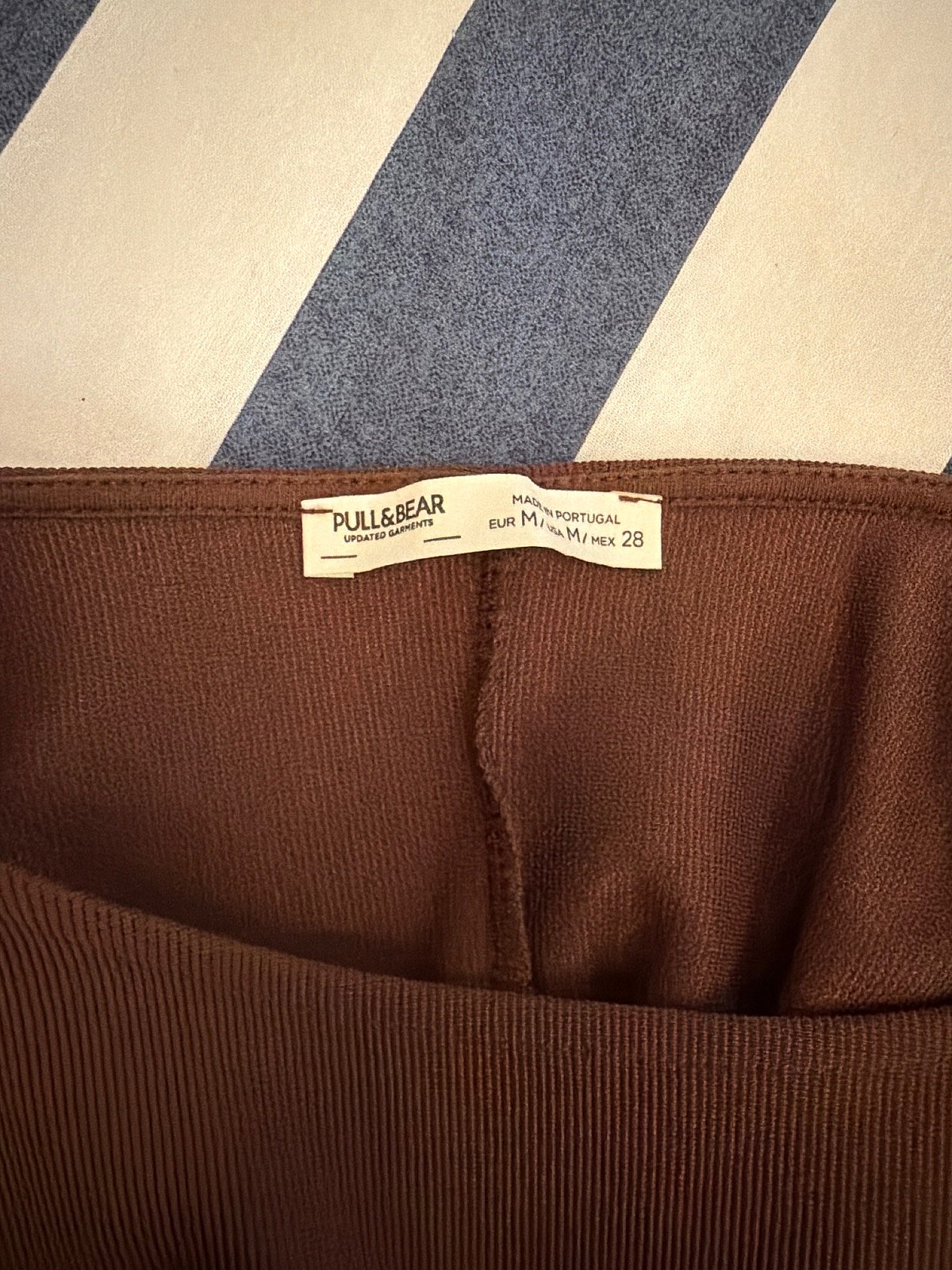 Brown ribbed cut-out mini dress, photo 2