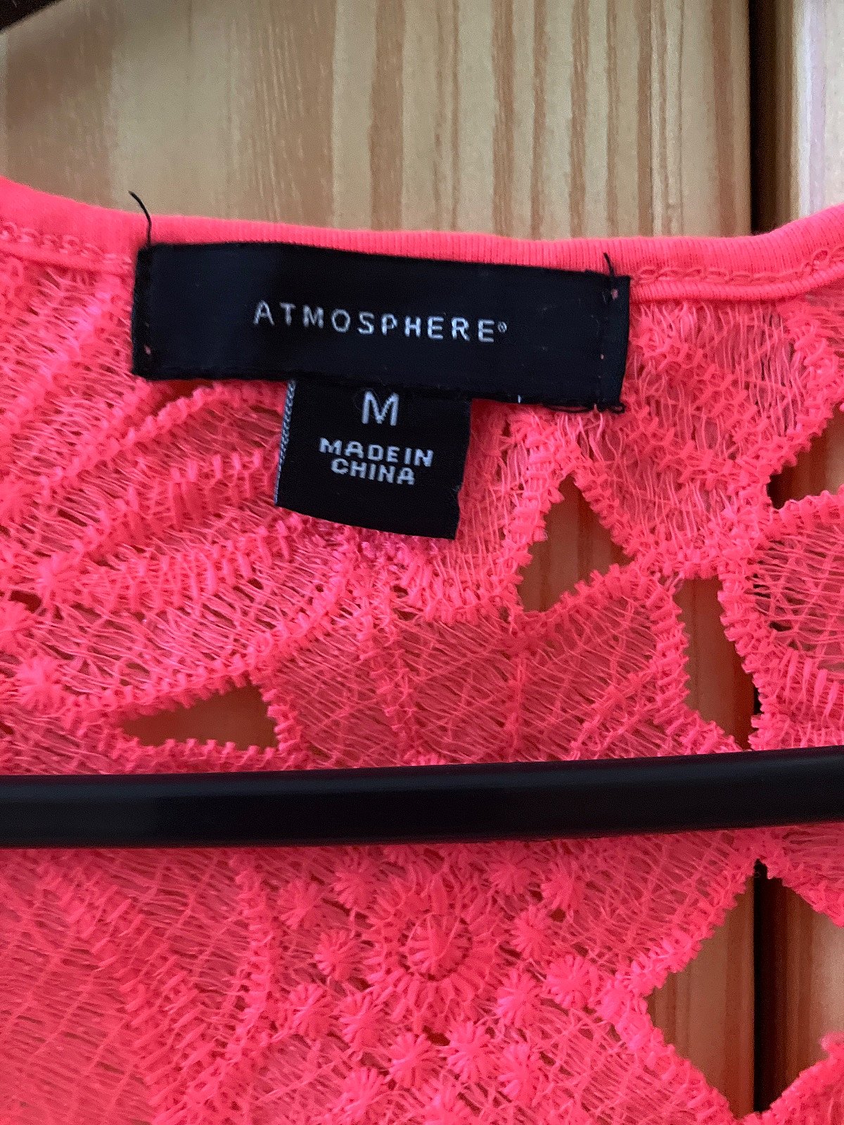 Neon pink floral lace dress, photo 2