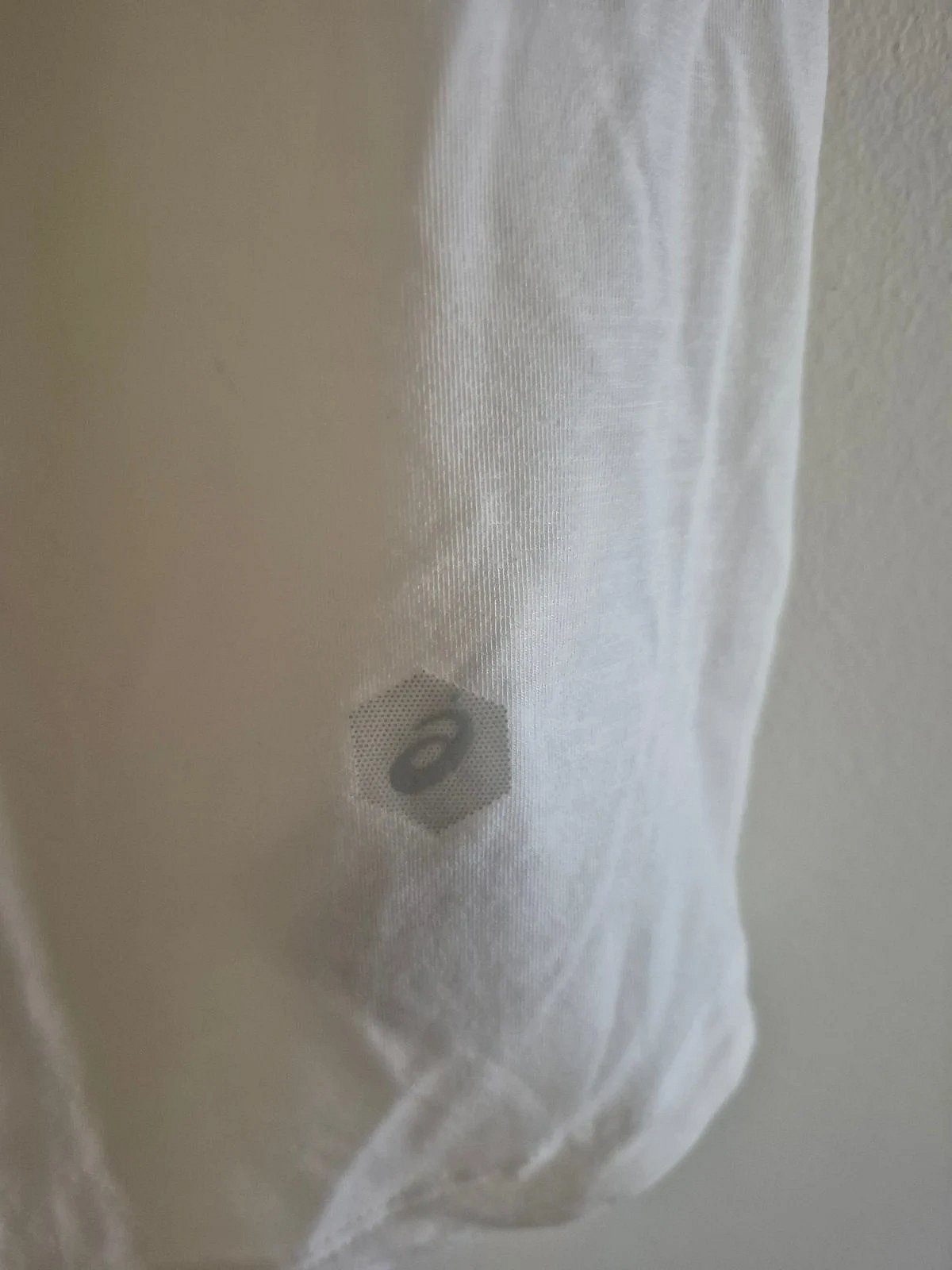 Asics white shirts woman size L, photo 2