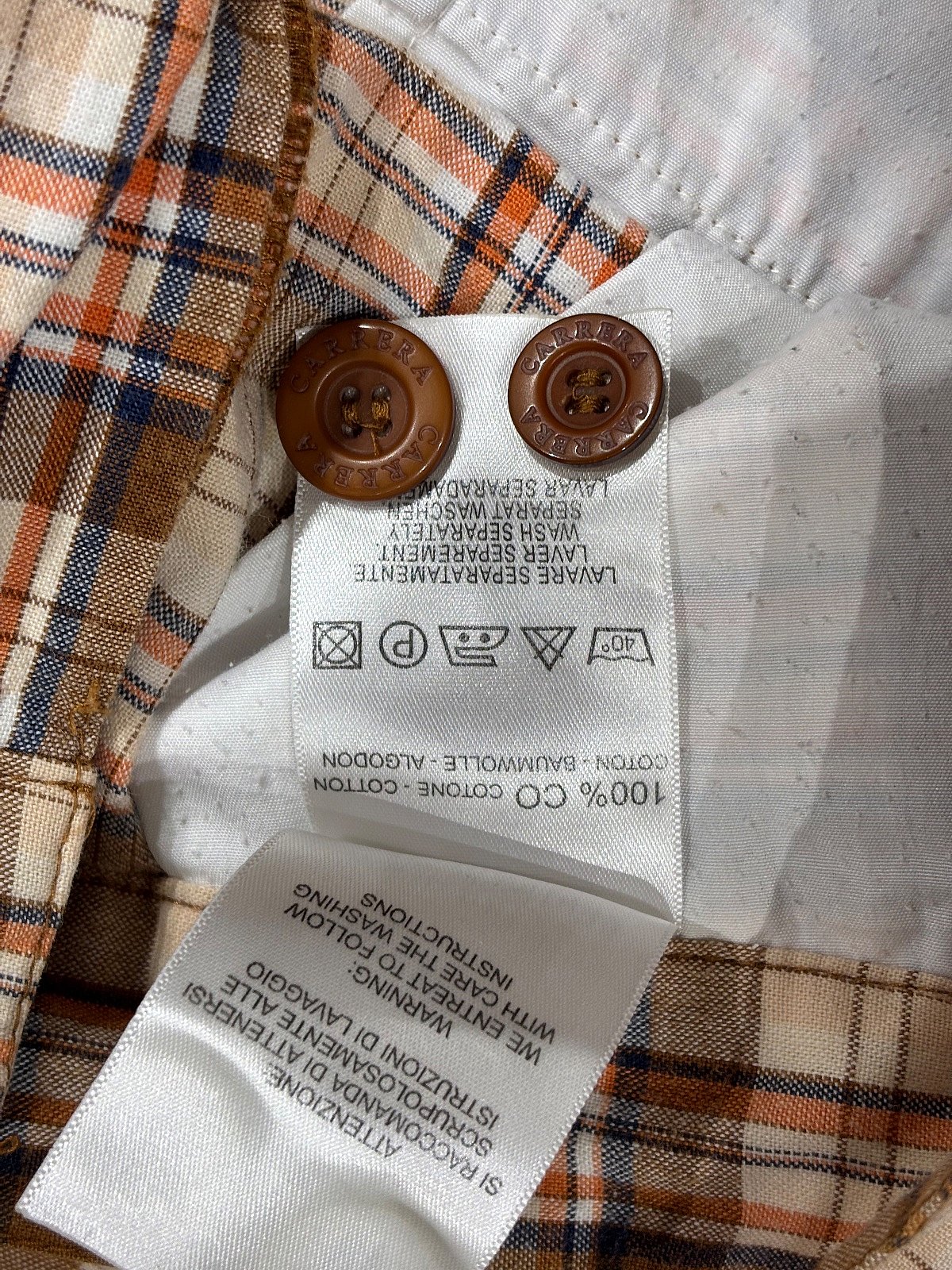 Carrera Checked Cotton Shorts - photo 5