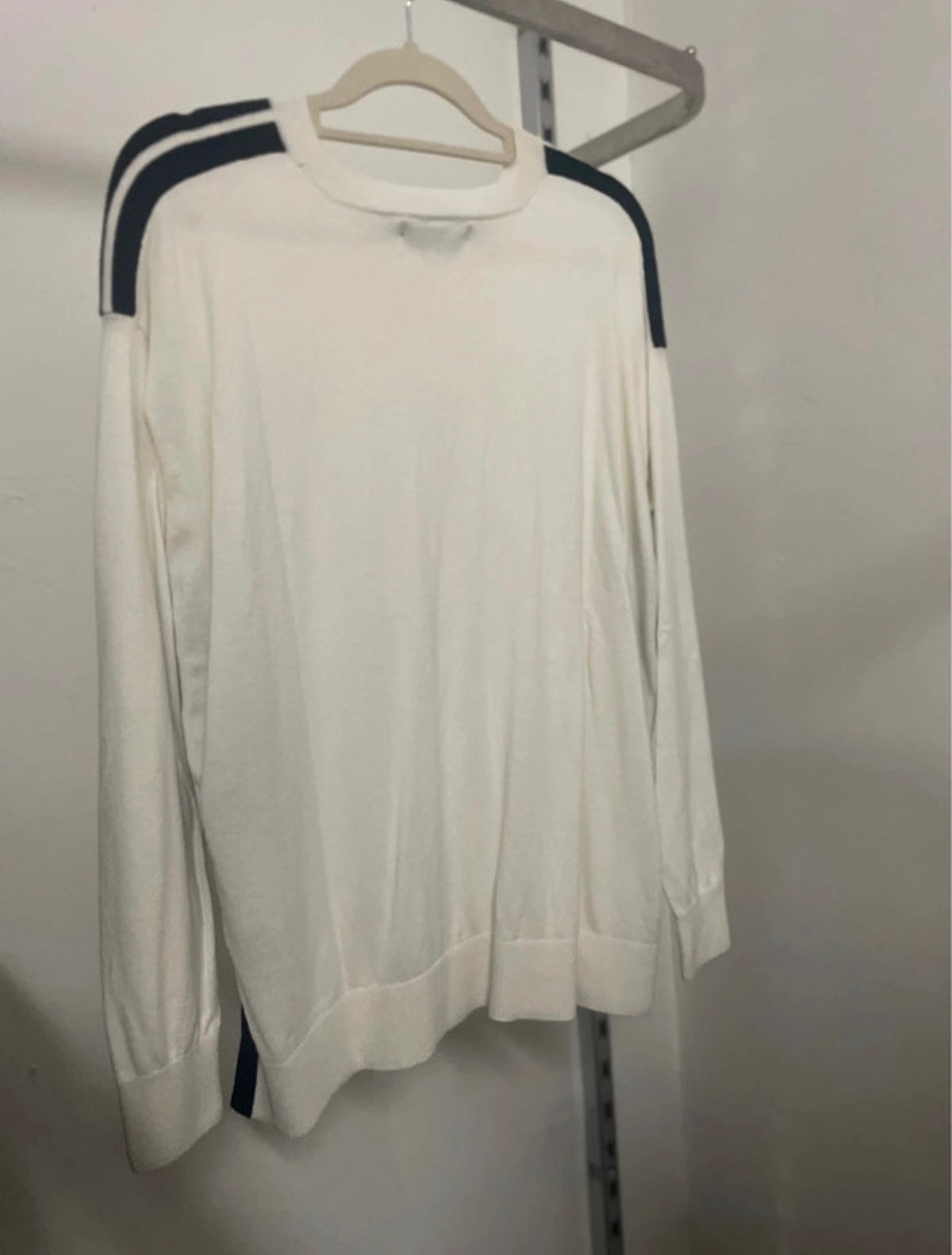 Jersey de cuello redondo a rayas de Banana Republic, foto 3