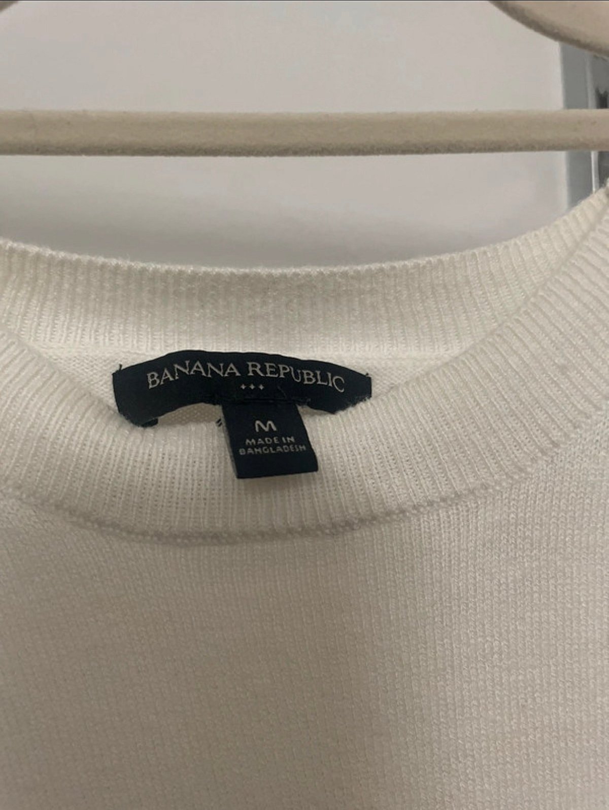 Jersey de cuello redondo a rayas de Banana Republic, foto 5