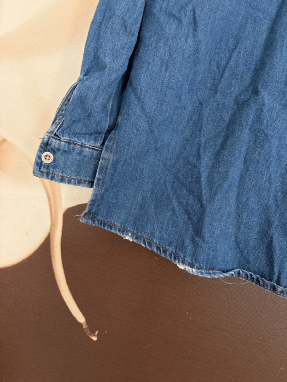 Studded Denim Overshirt, photo 5