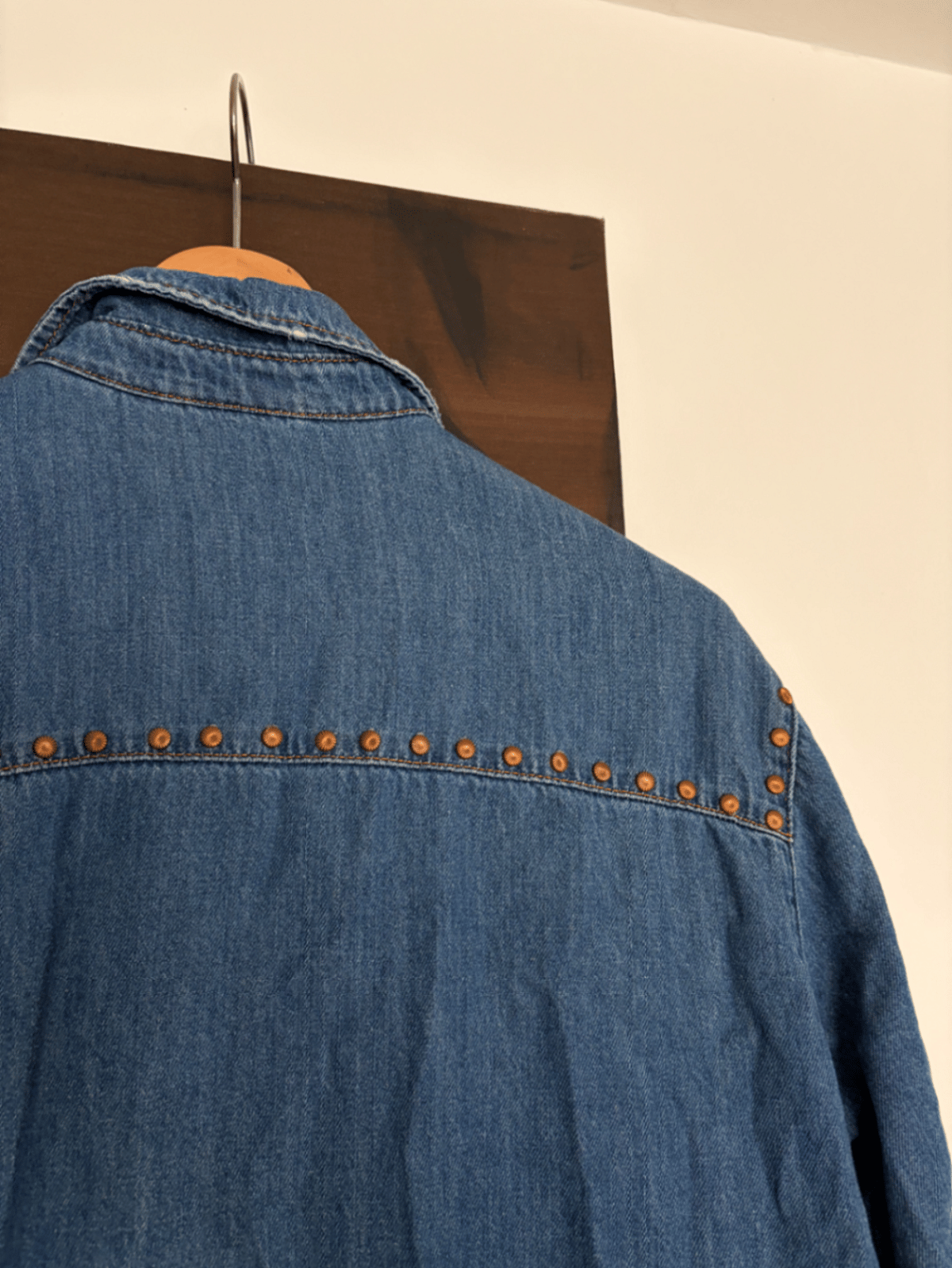 Studded Denim Overshirt, photo 7