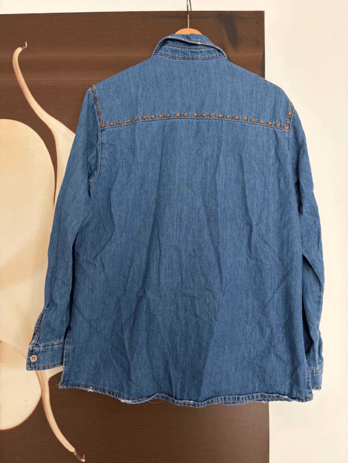 Studded Denim Overshirt, photo 3