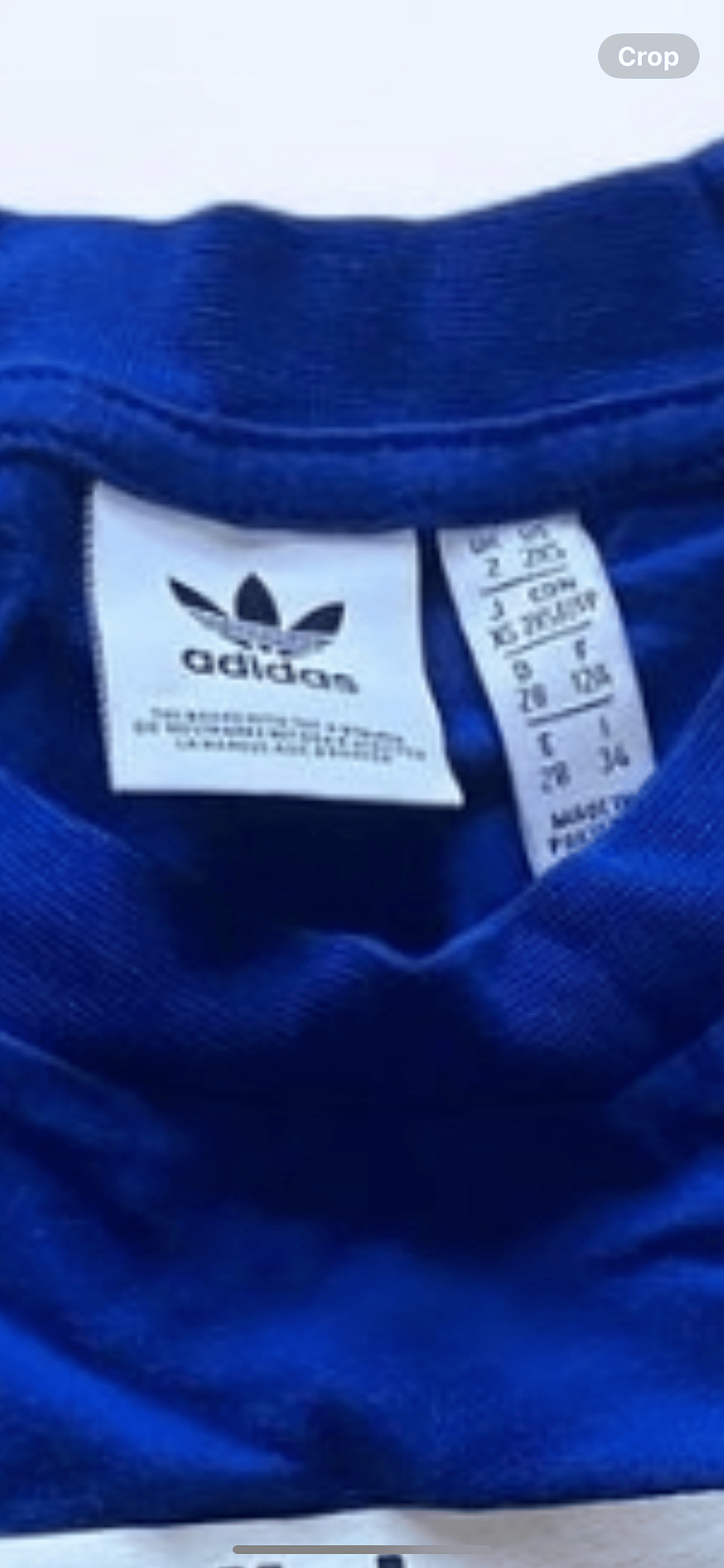Adidas Blue tank top XS - photo 2
