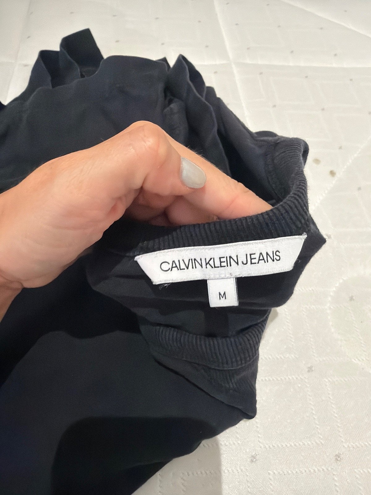 Black Calvin Klein logo t-shirt - photo 2