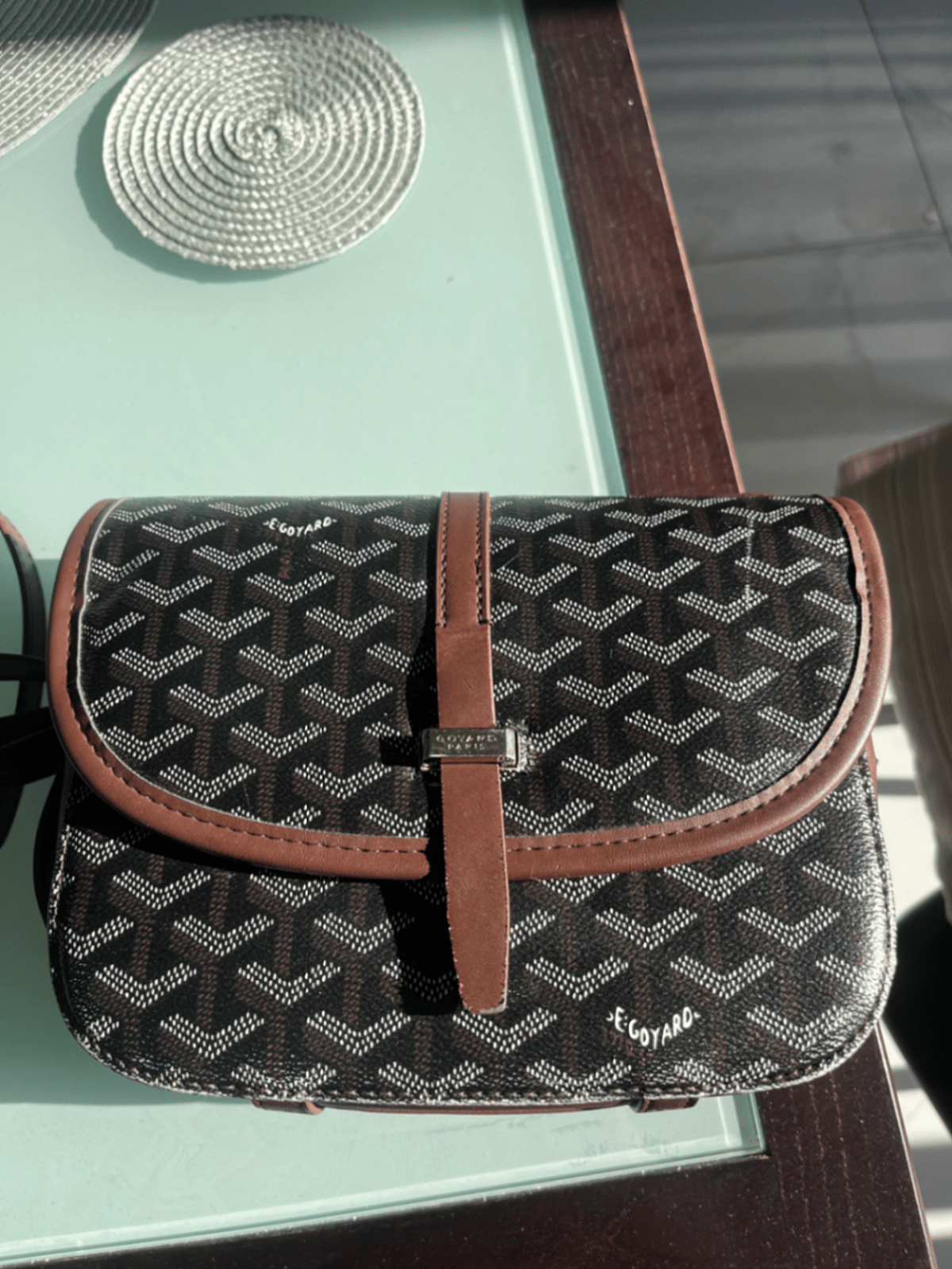 Goyard Patterned Flap Shoulder Bag - photo 7