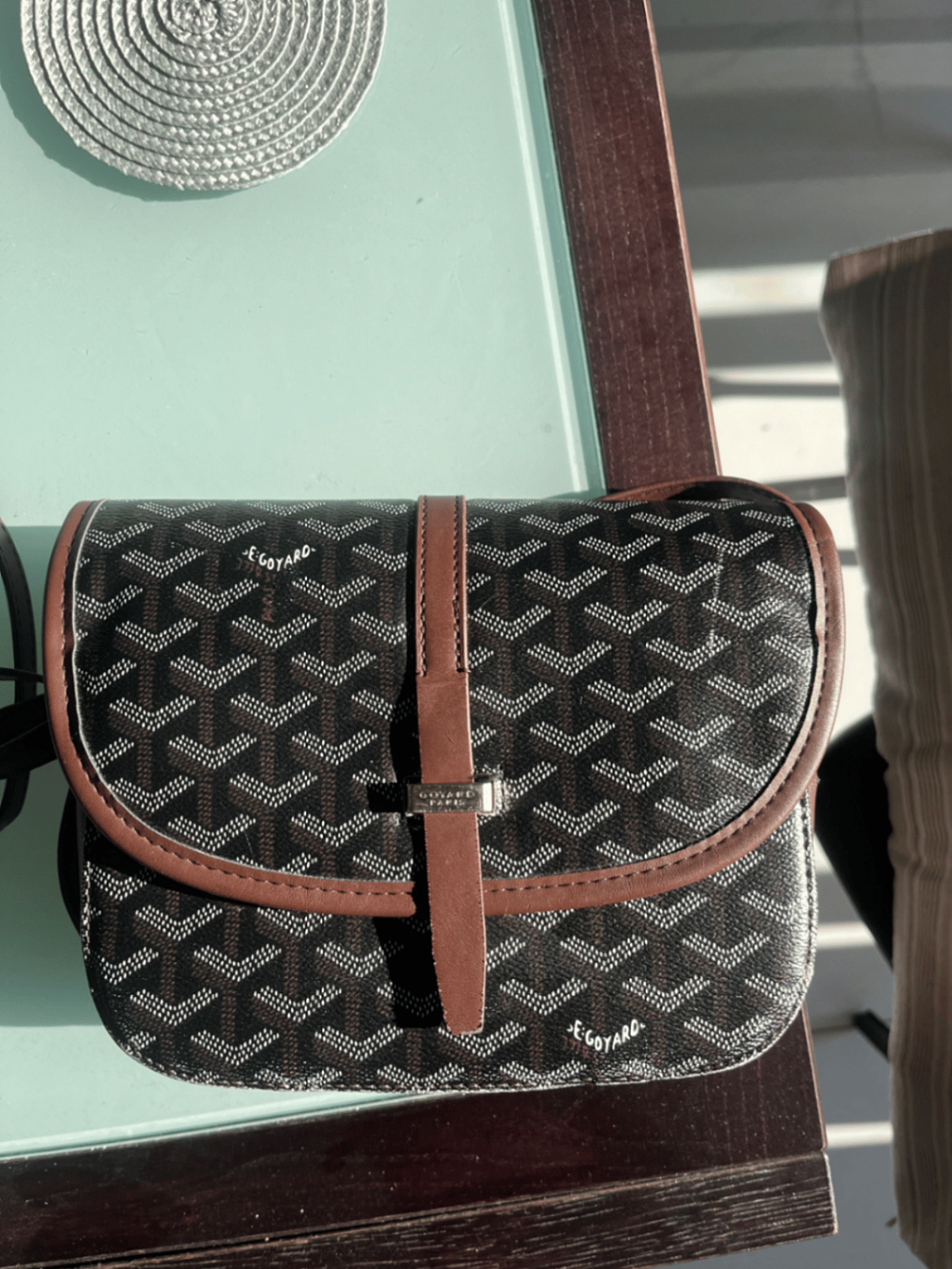 Goyard Patterned Flap Shoulder Bag - photo 5