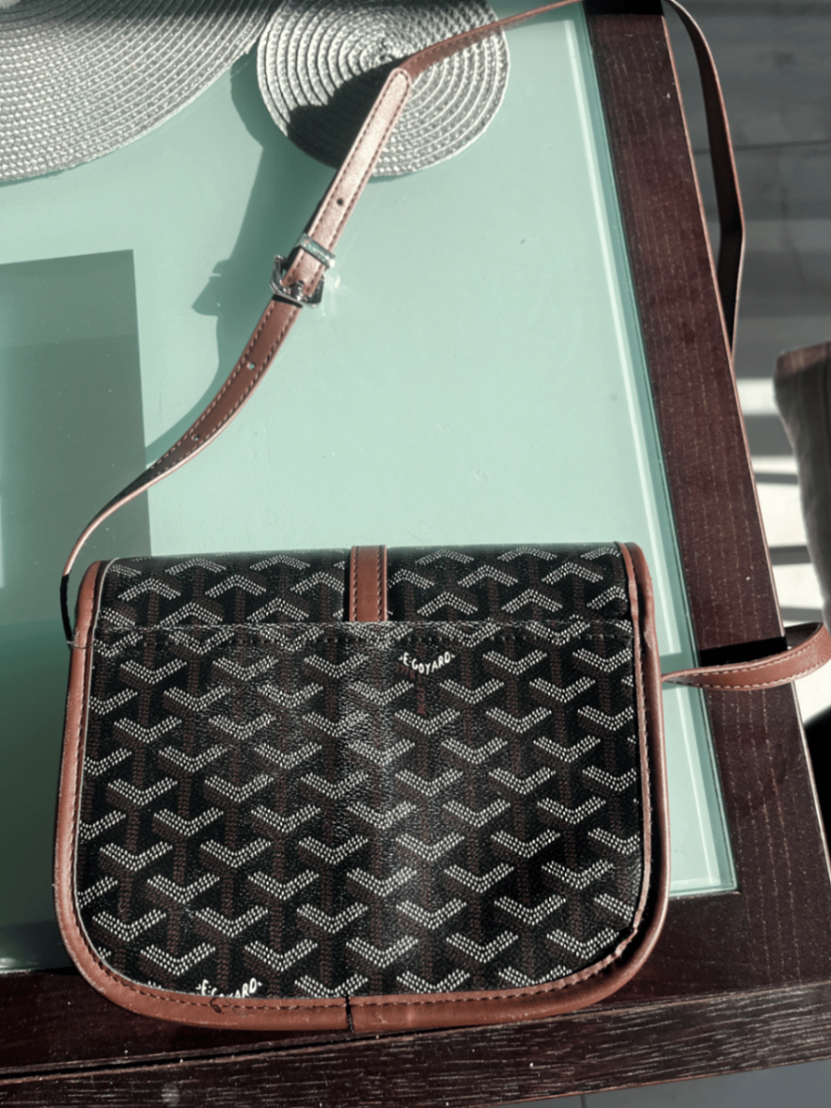 Goyard Patterned Flap Shoulder Bag - photo 3