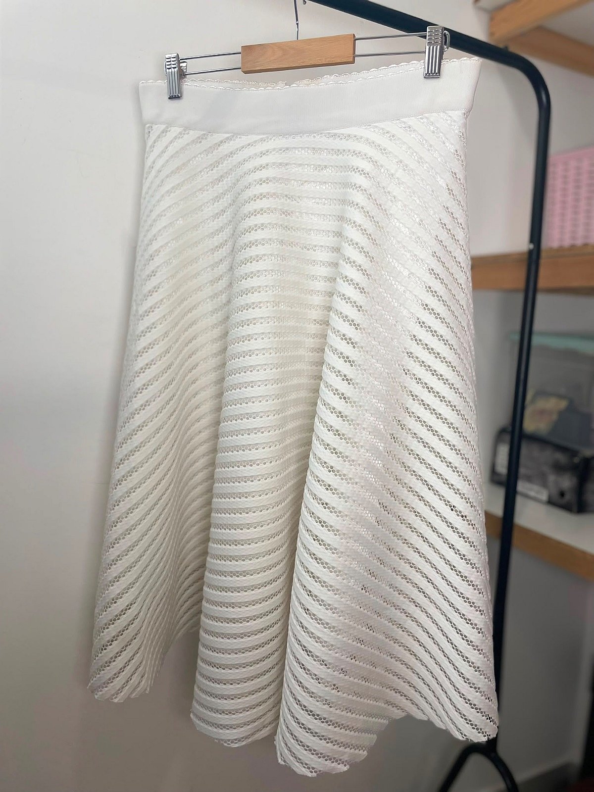 White A-line Skirt, photo 4
