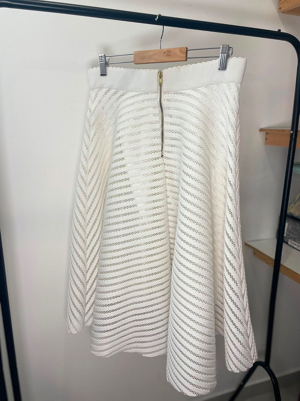 White A-line Skirt, photo 2