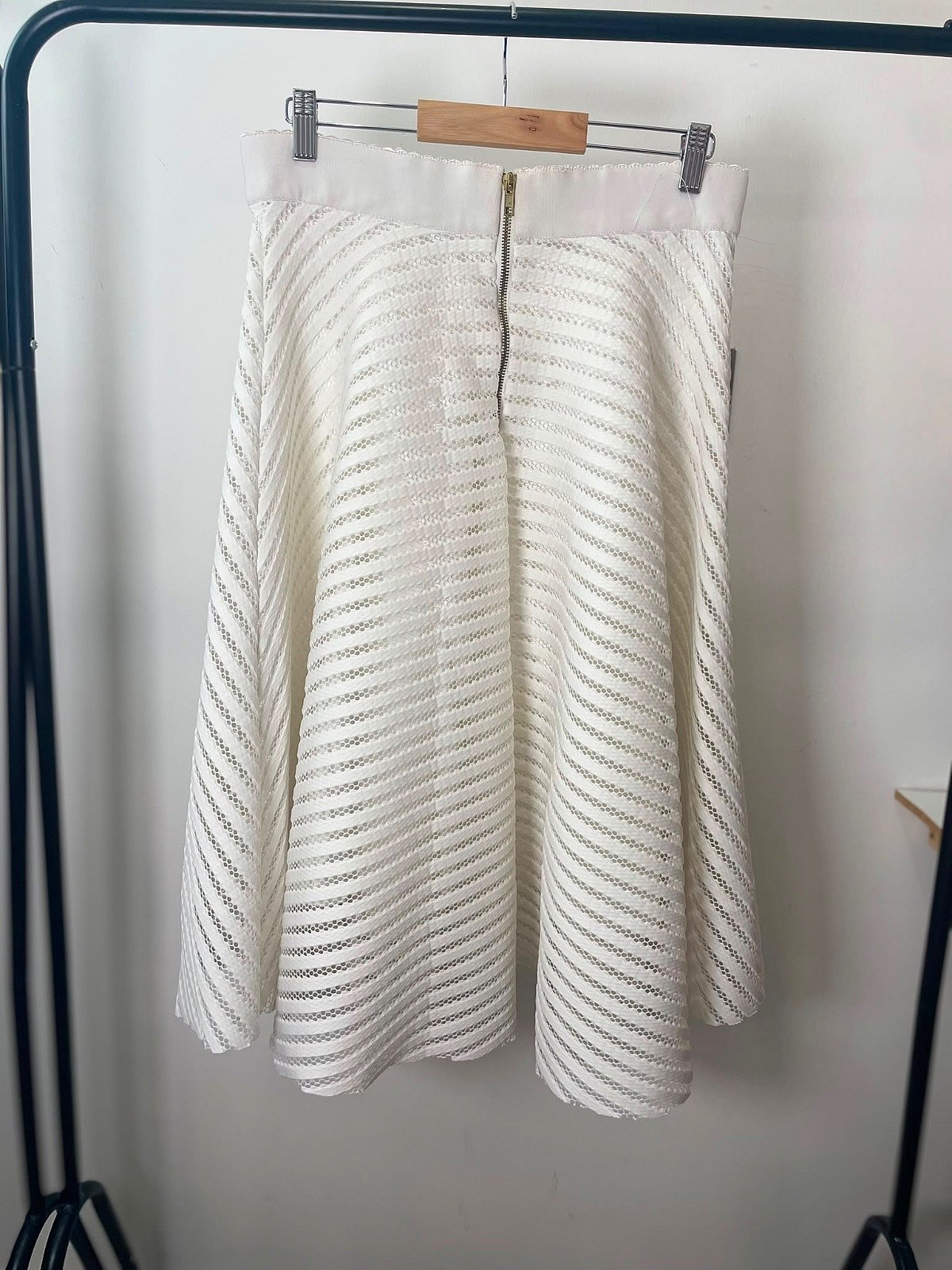 White A-line Skirt, photo 3
