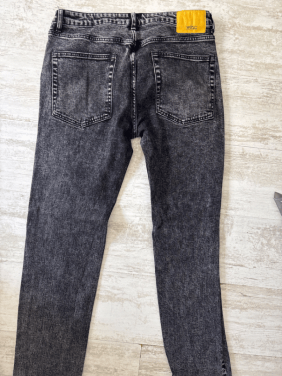 WeSC acid wash grey jeans, photo 2