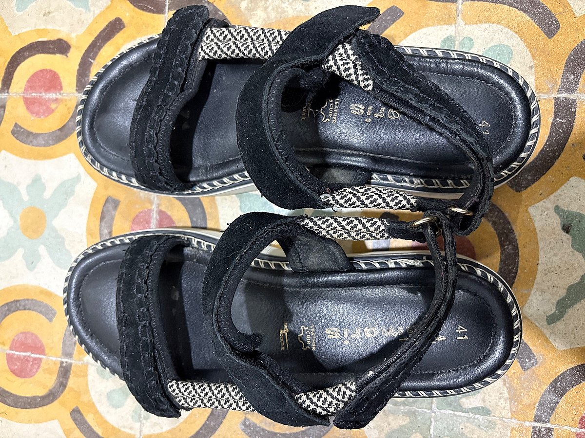 Tamaris leather sandals, photo 4