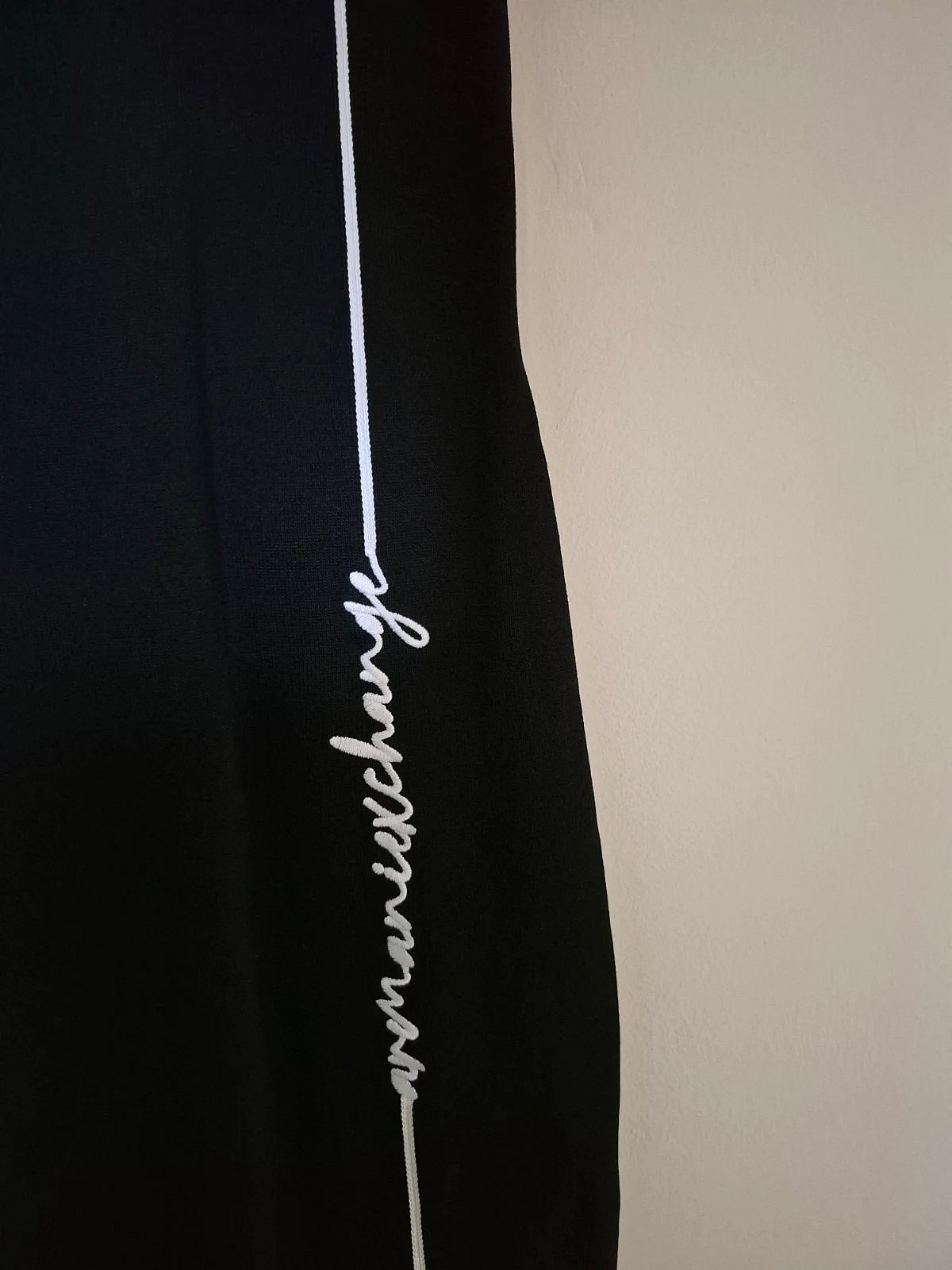 Armani Exchange black logo dress, photo 6