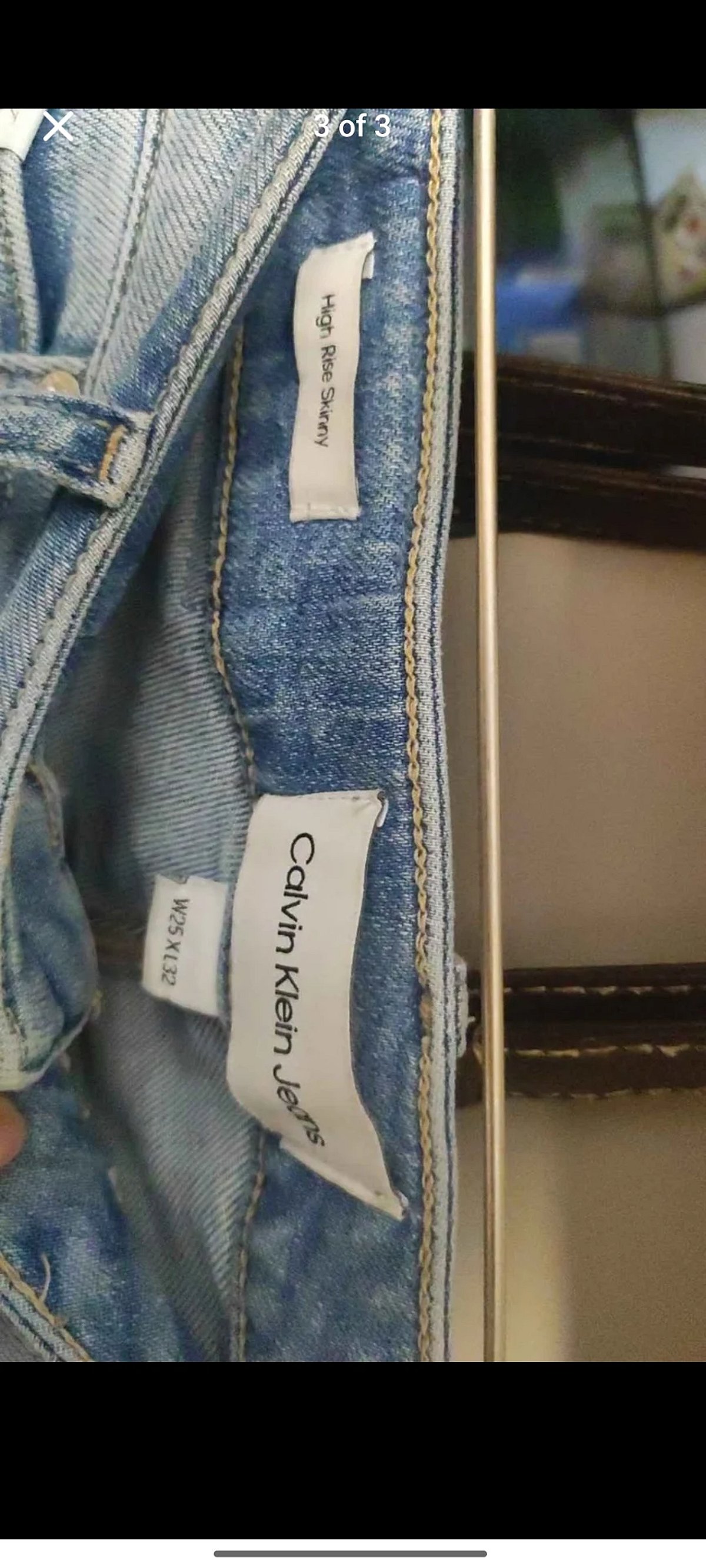 Calvin Klein Distressed Skinny Jeans, photo 3