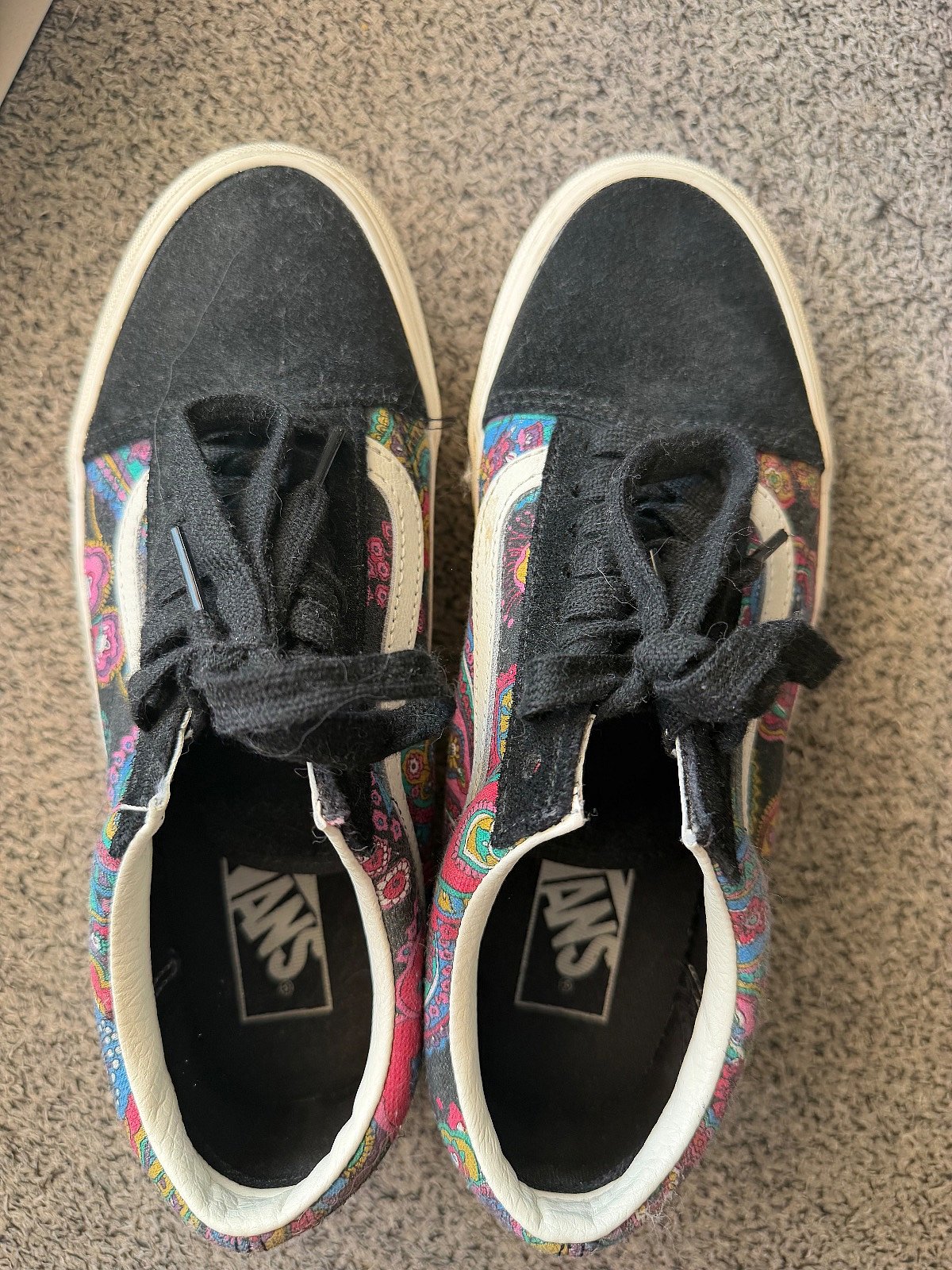 Vans Paisley Platform Trainers, photo 3