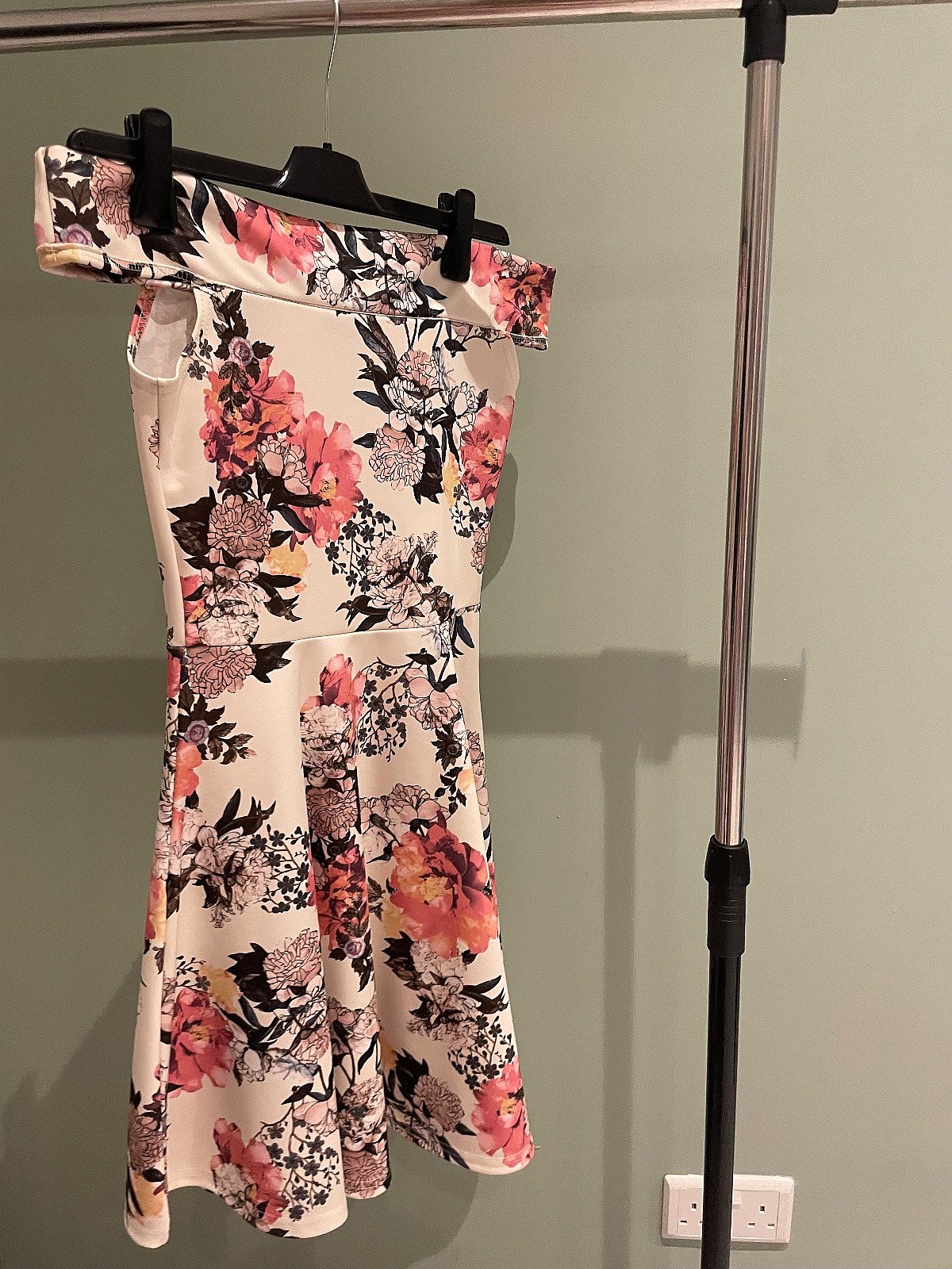 Floral Off-Shoulder Mini Dress, photo 3