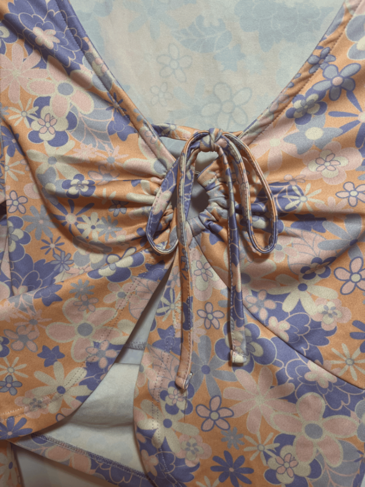 Floral Print Long SleeveButterfly Top, photo 4