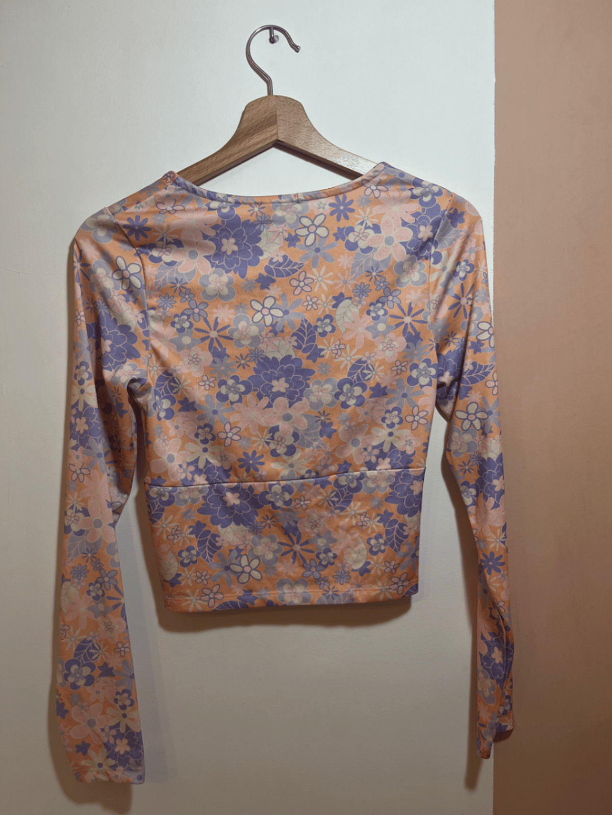 Floral Print Long SleeveButterfly Top, photo 3