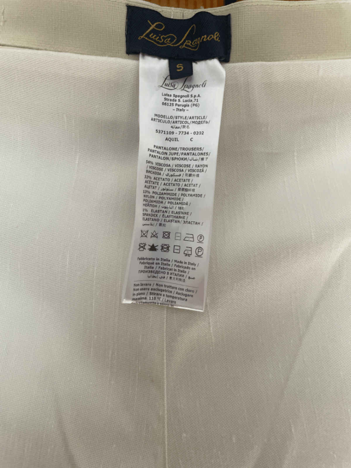 Luisa Spagnoli White Tailored Trousers - photo 2
