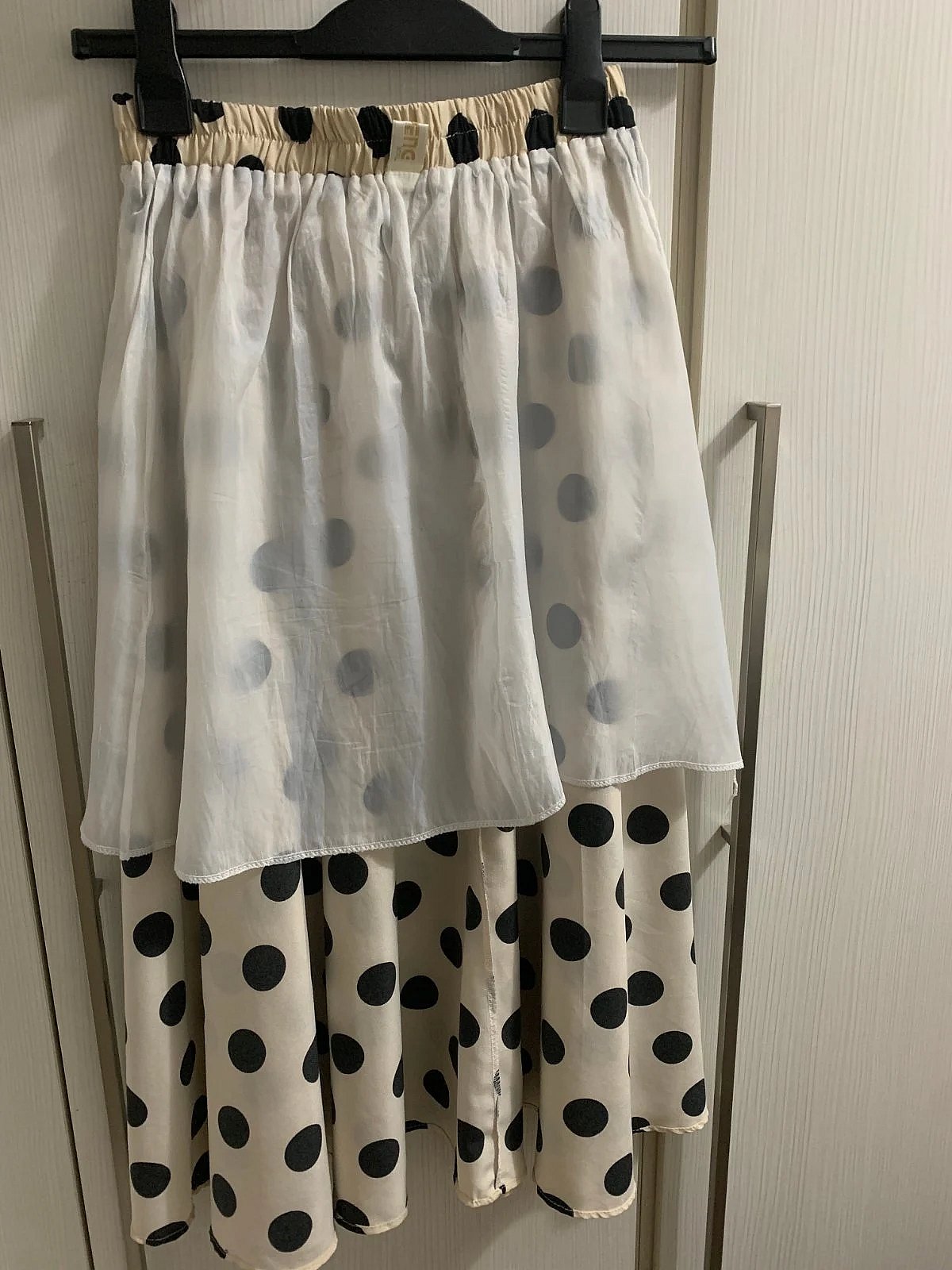 Vintage Polka dot midi skirt - photo 3