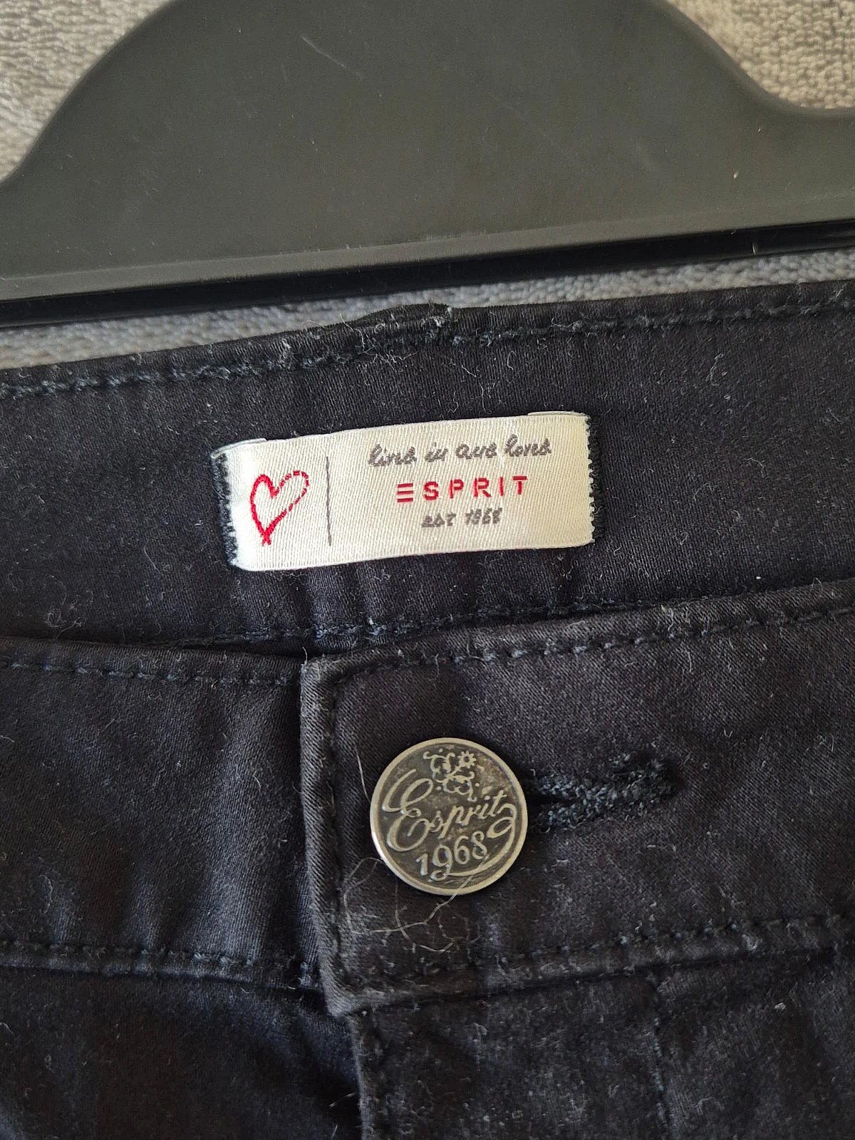 Pantalones cortos negros de Esprit, talla 36 (UE)/8 (Reino Unido), foto 4