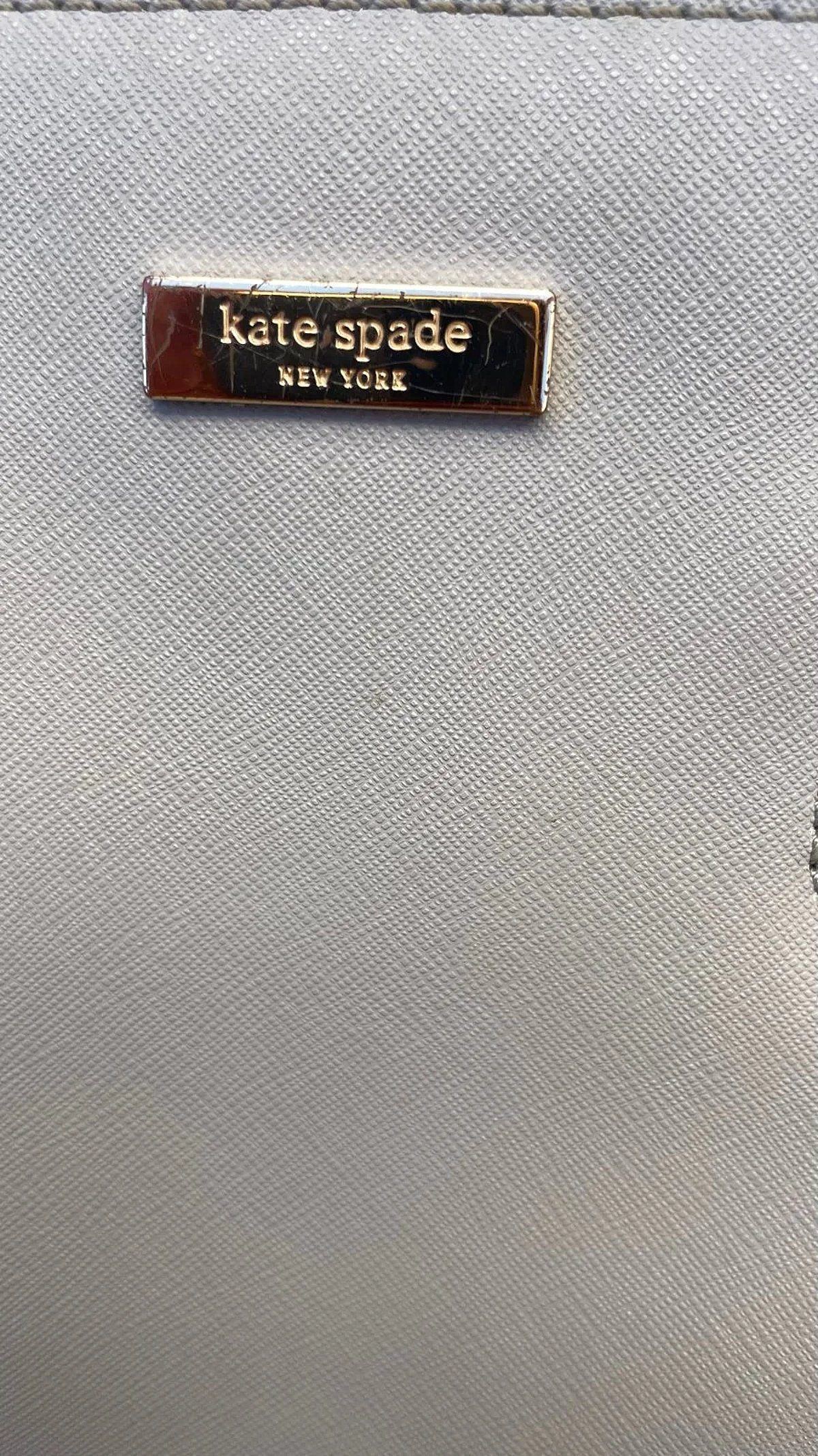 Kate Spade grey handbag, photo 2