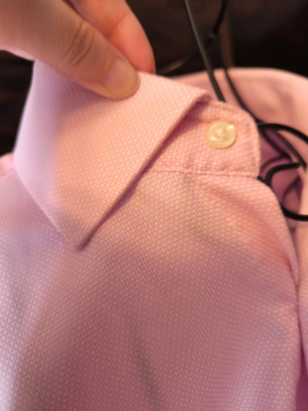 Gagliardi pink textured formal shirt, photo 3