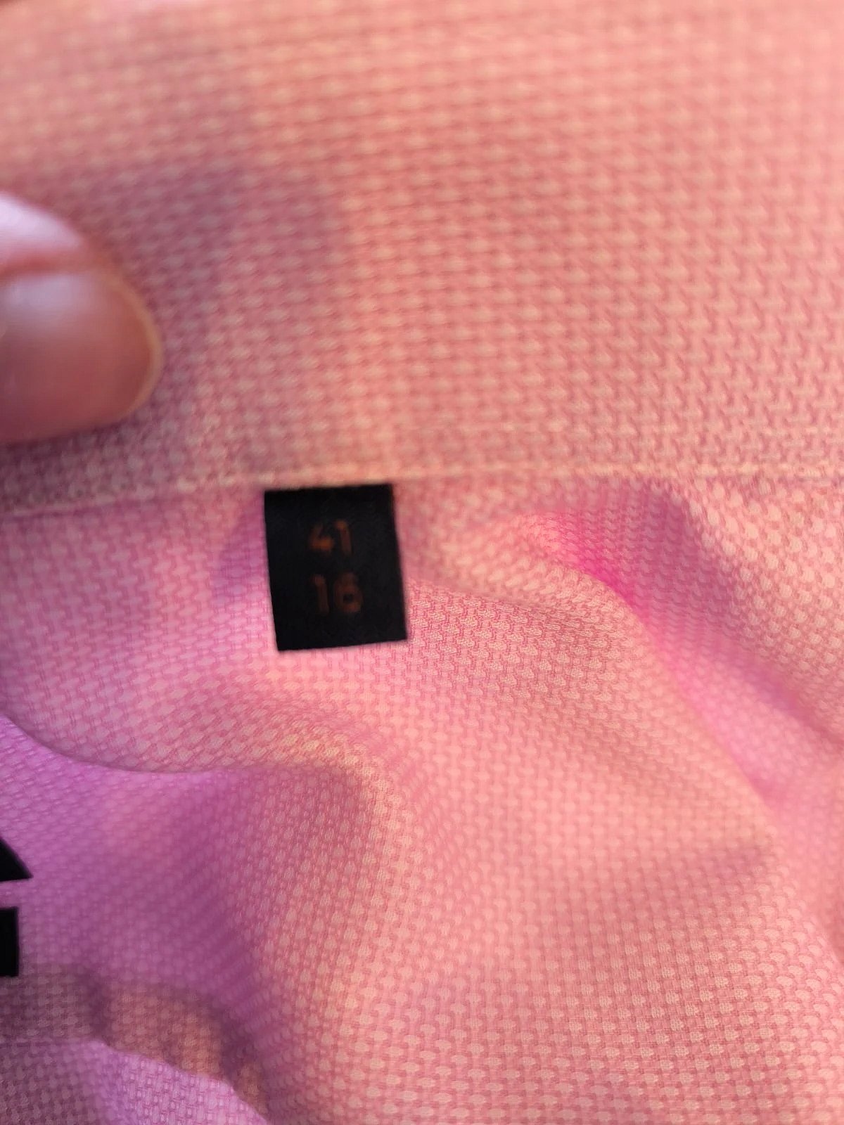Gagliardi pink textured formal shirt, photo 5