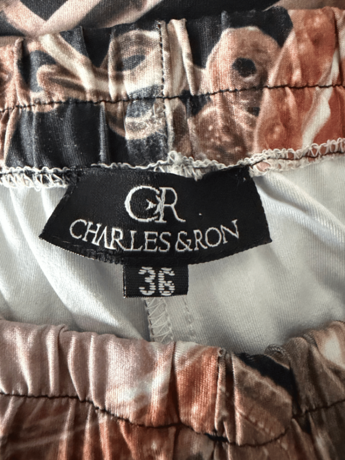 Patterned Leggings with Ornate Print, photo 5