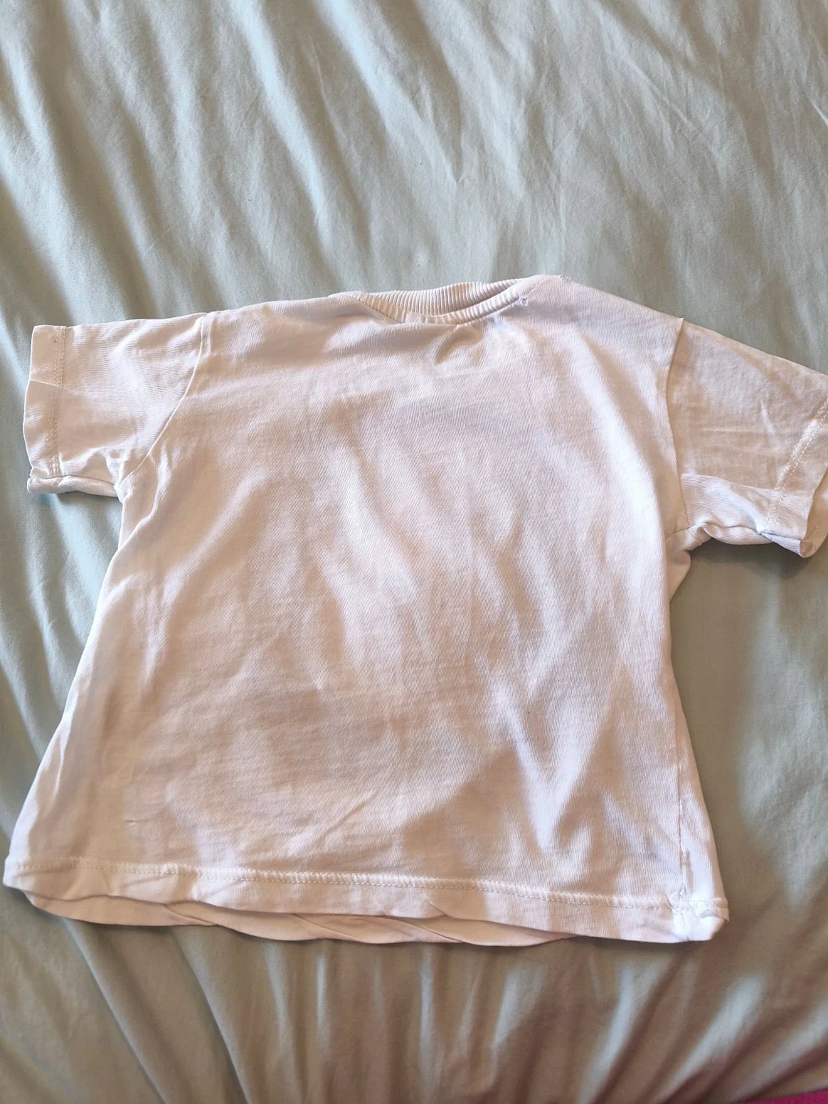 T-shirt bianca con stampa di leone, foto 3