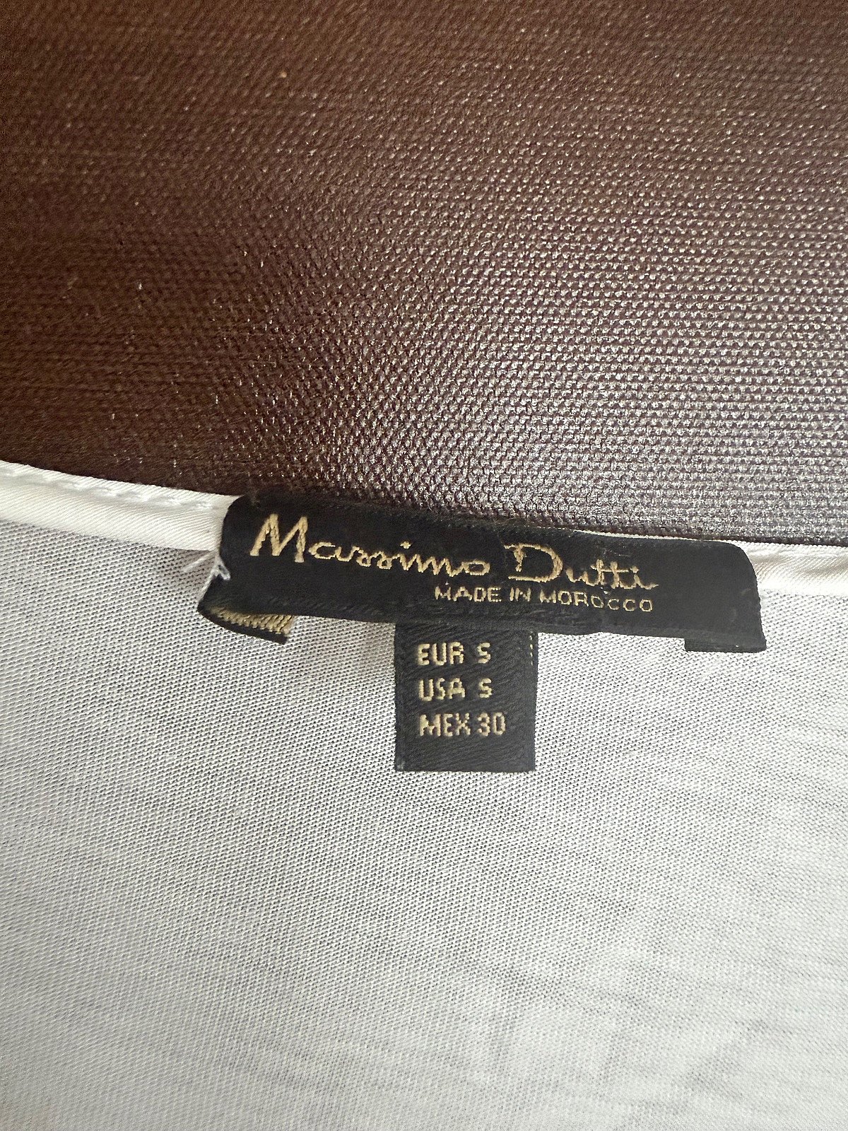 Massimo Dutti white wrap top, photo 6