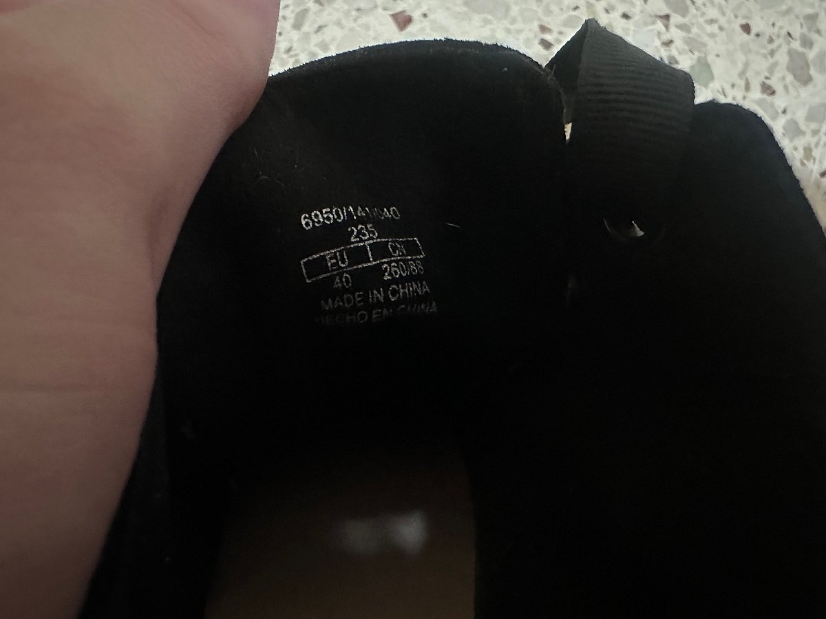 Stradivarius Black Platform Brogues, photo 3