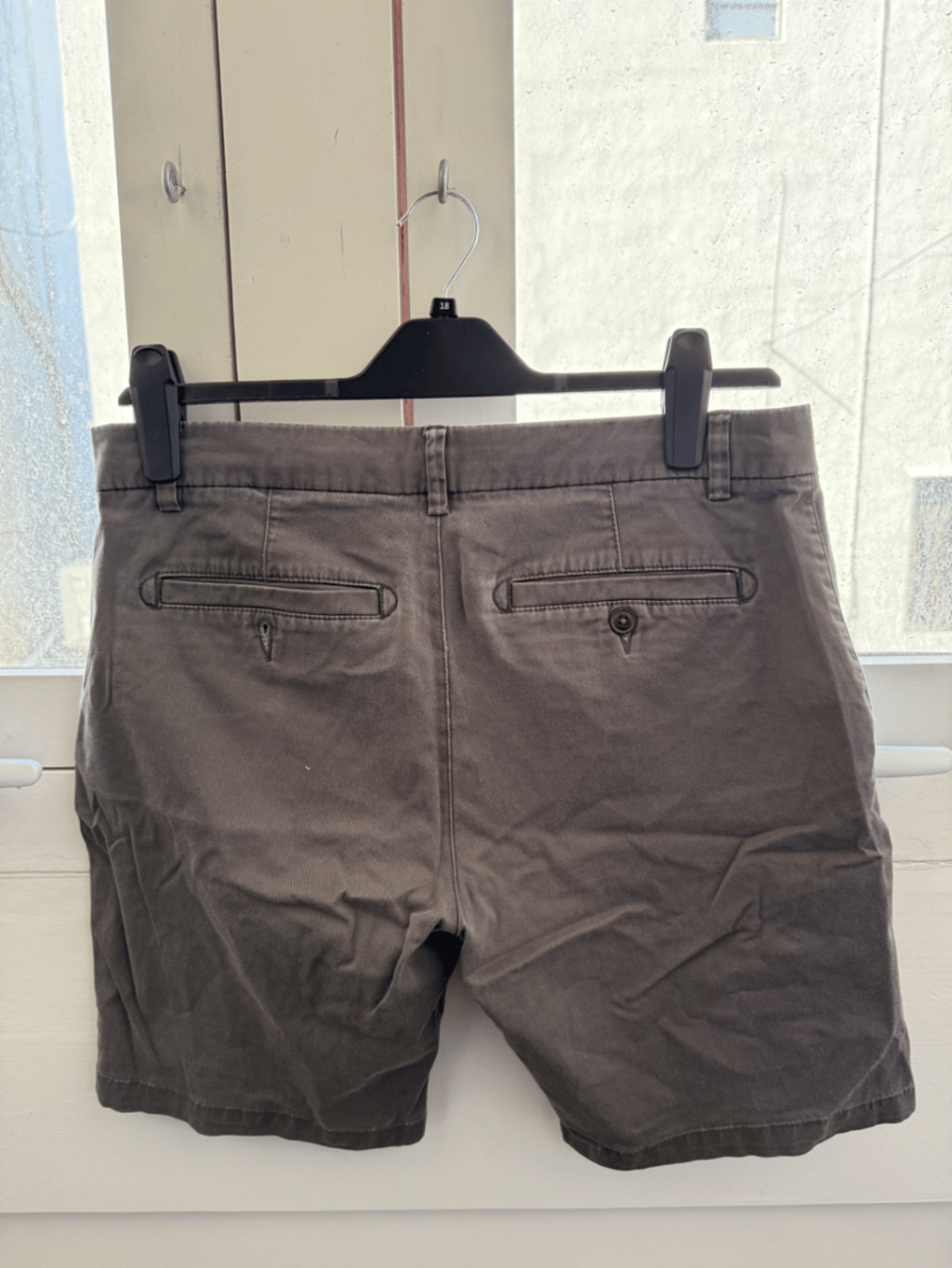 NEXT Grey Casual Chino Shorts, photo 2