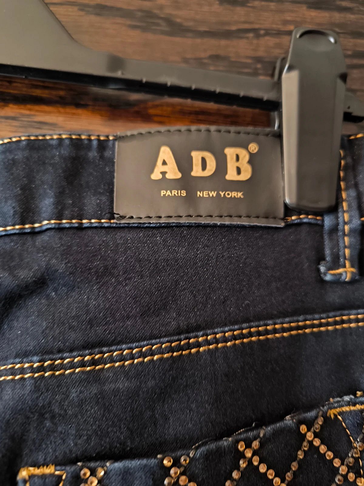 Dark blue denim jeans, photo 4