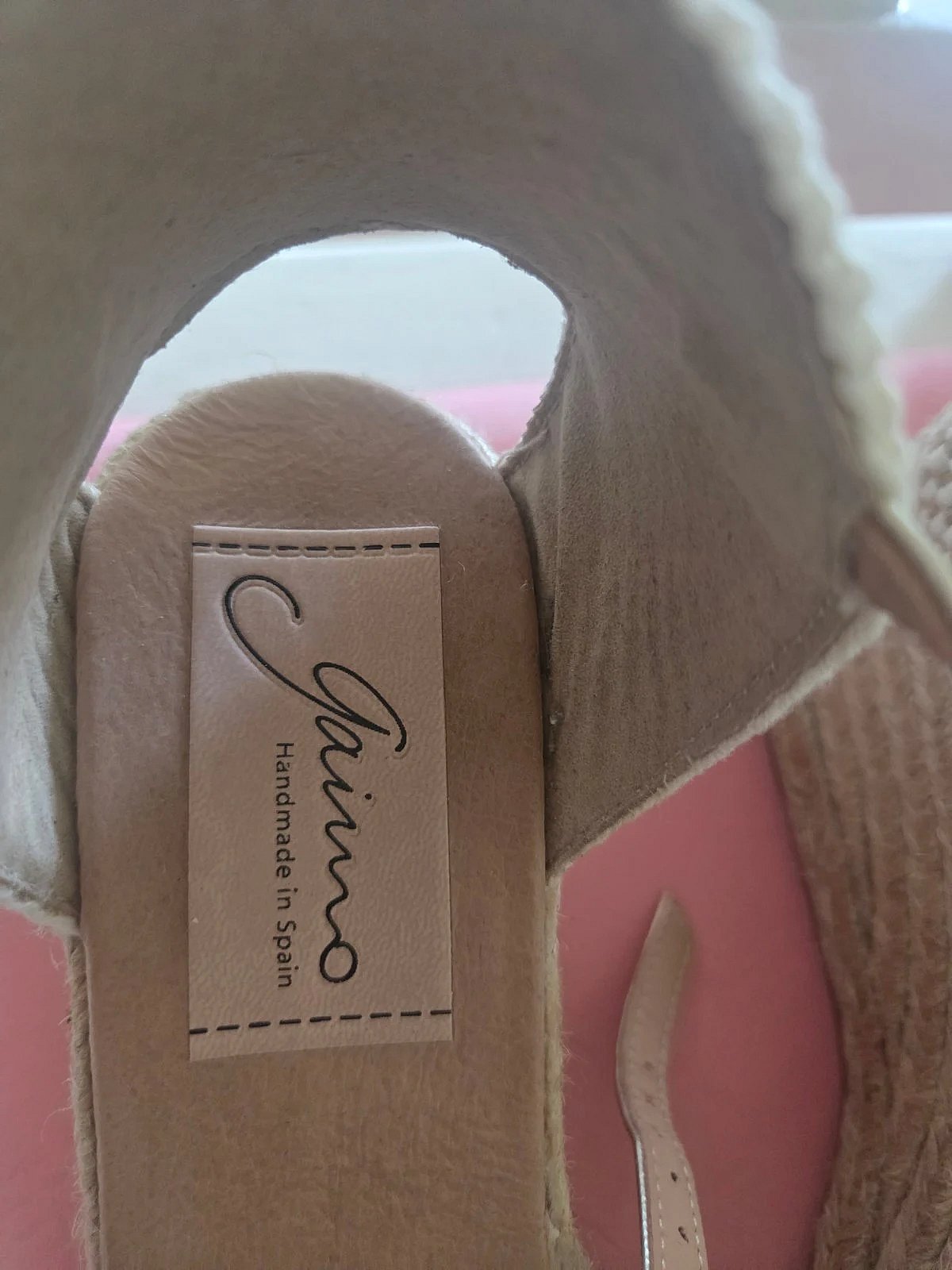 Metallic Gold Espadrille Wedges - photo 4