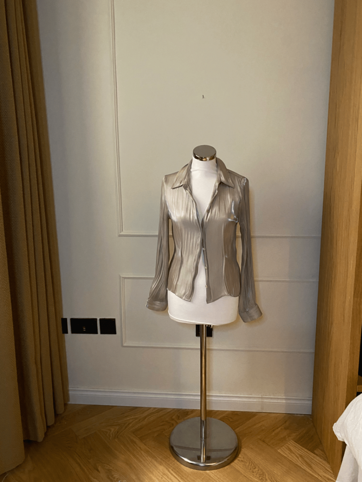  Shimmer Button-Up Shirt - photo 2