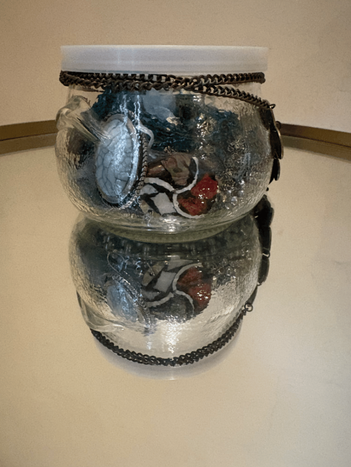 Vintage style butterfly statement jewellery, photo 4